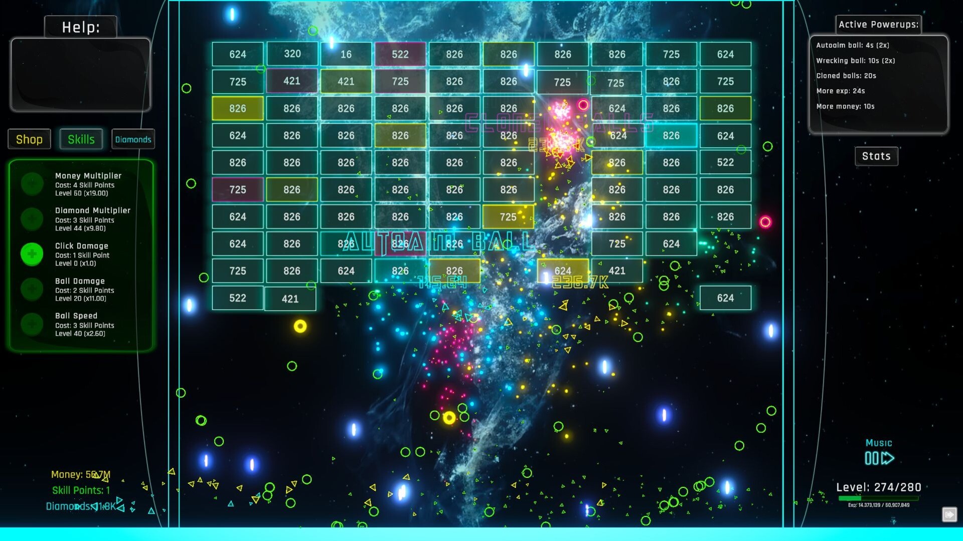Idle Breakanoid screenshot 8