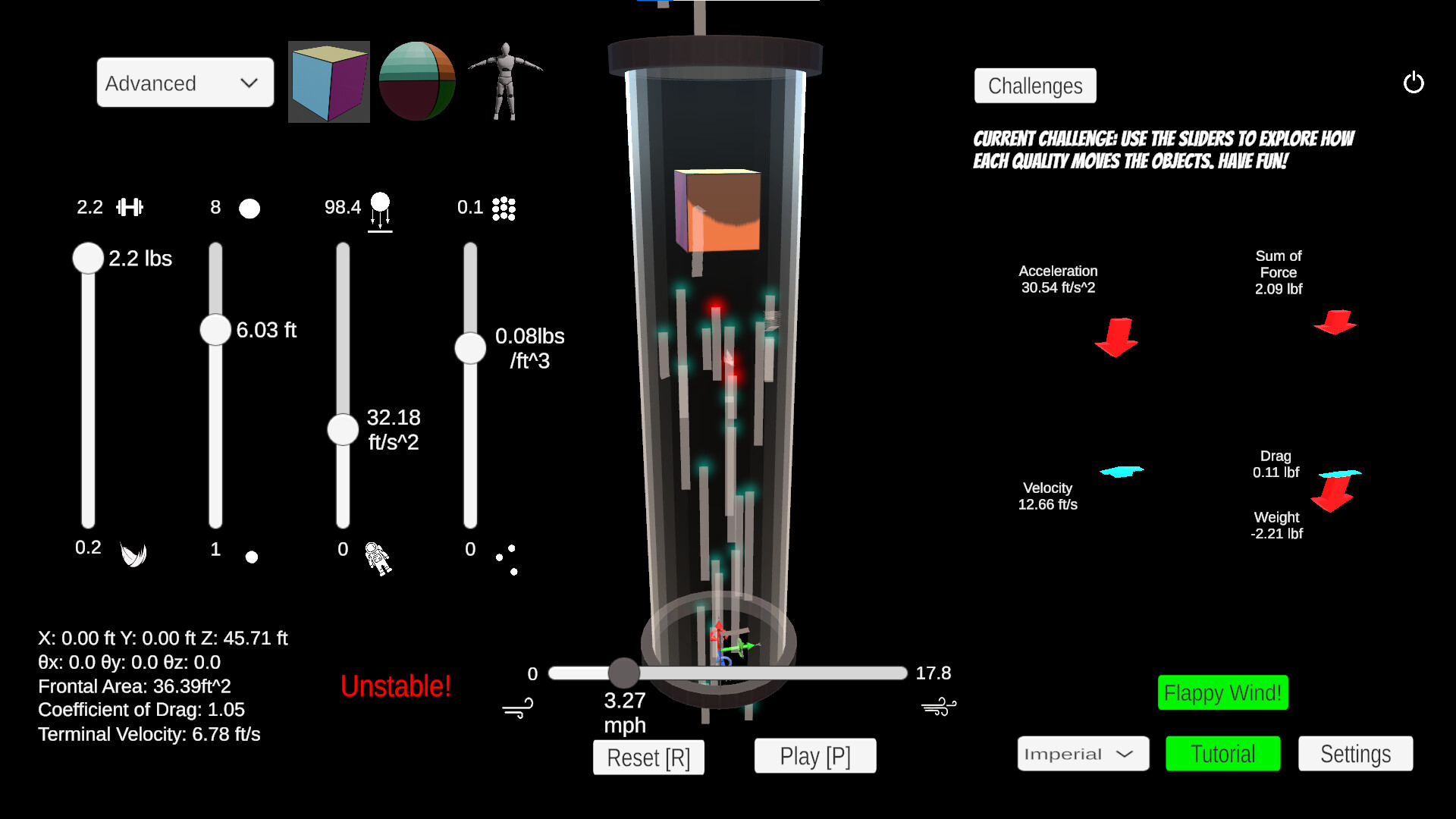 Wind Tunnel Flight Lab screenshot 2