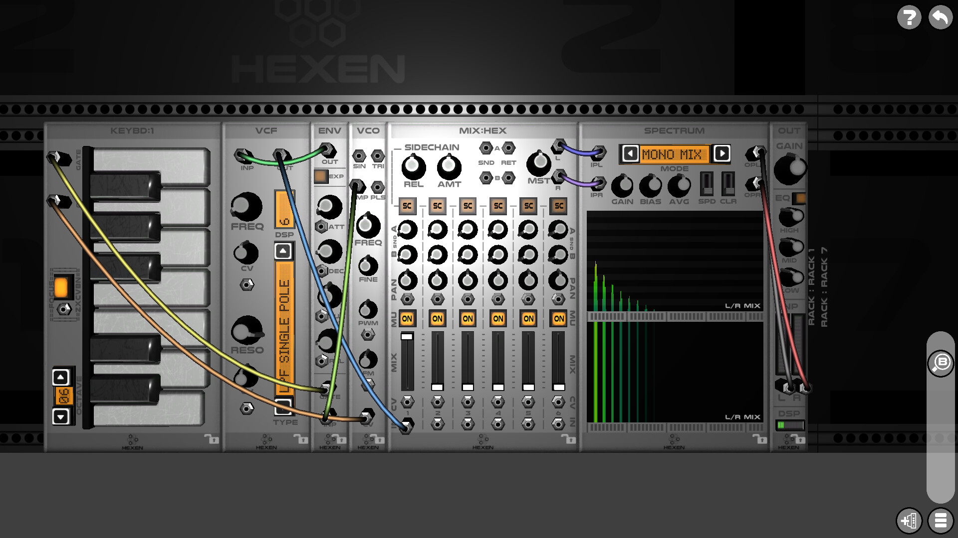 Hexen - Modular Synthesizer screenshot 10