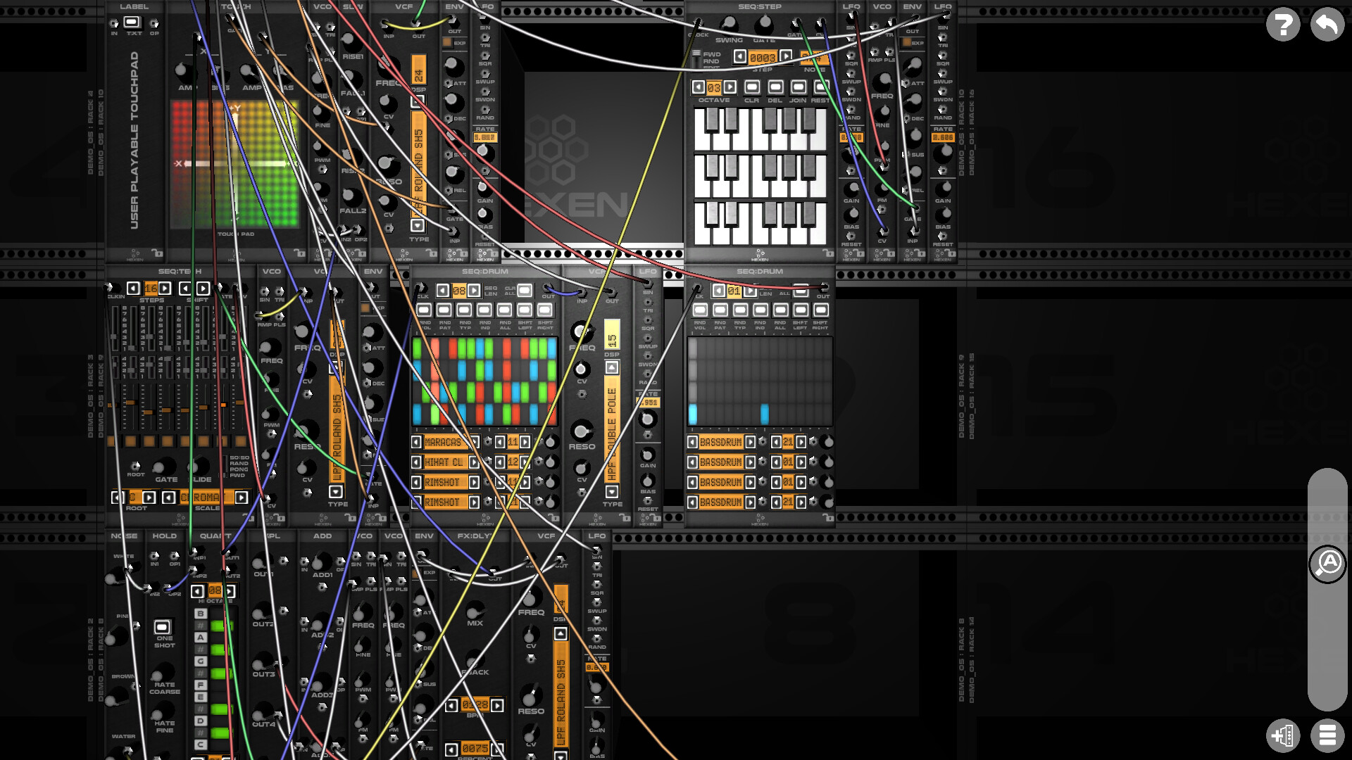 Hexen - Modular Synthesizer screenshot 4