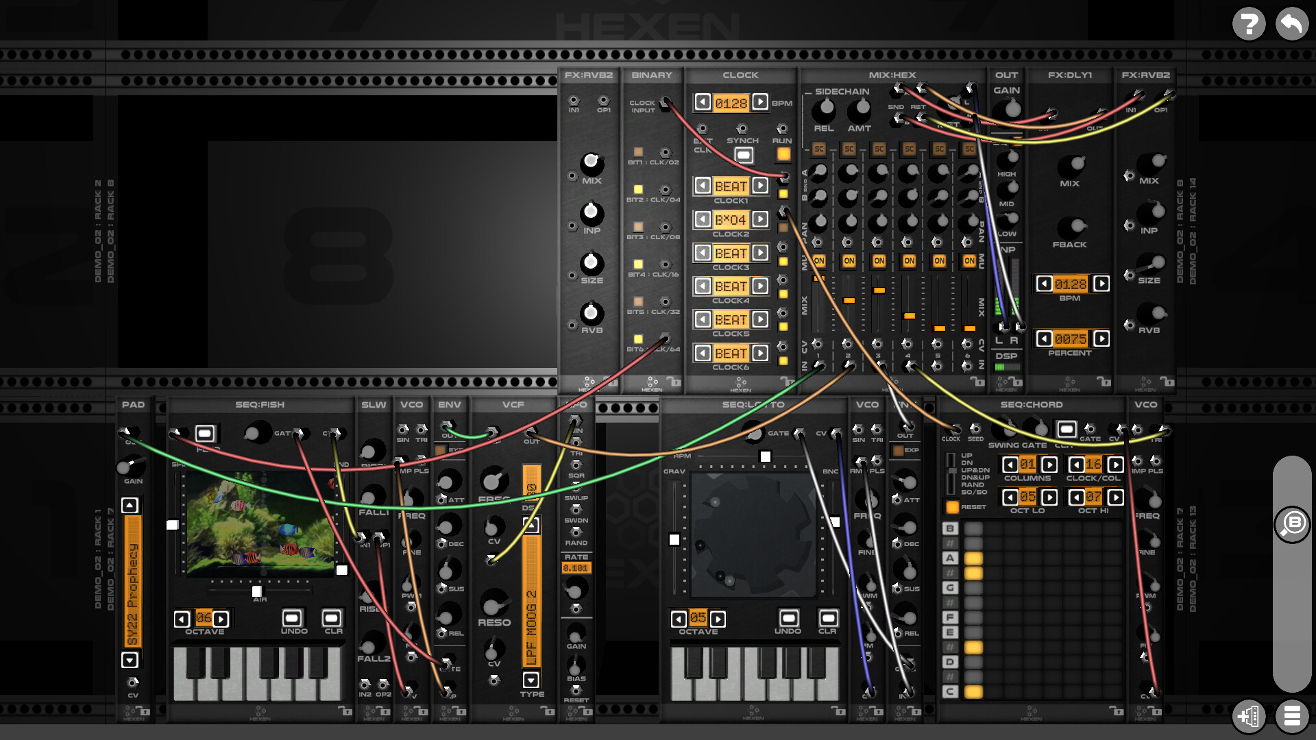 Hexen - Modular Synthesizer screenshot 9