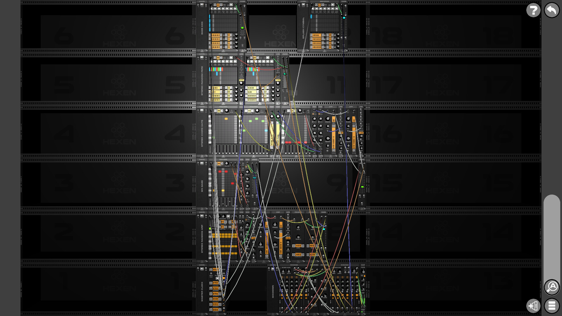 Hexen - Modular Synthesizer screenshot 2