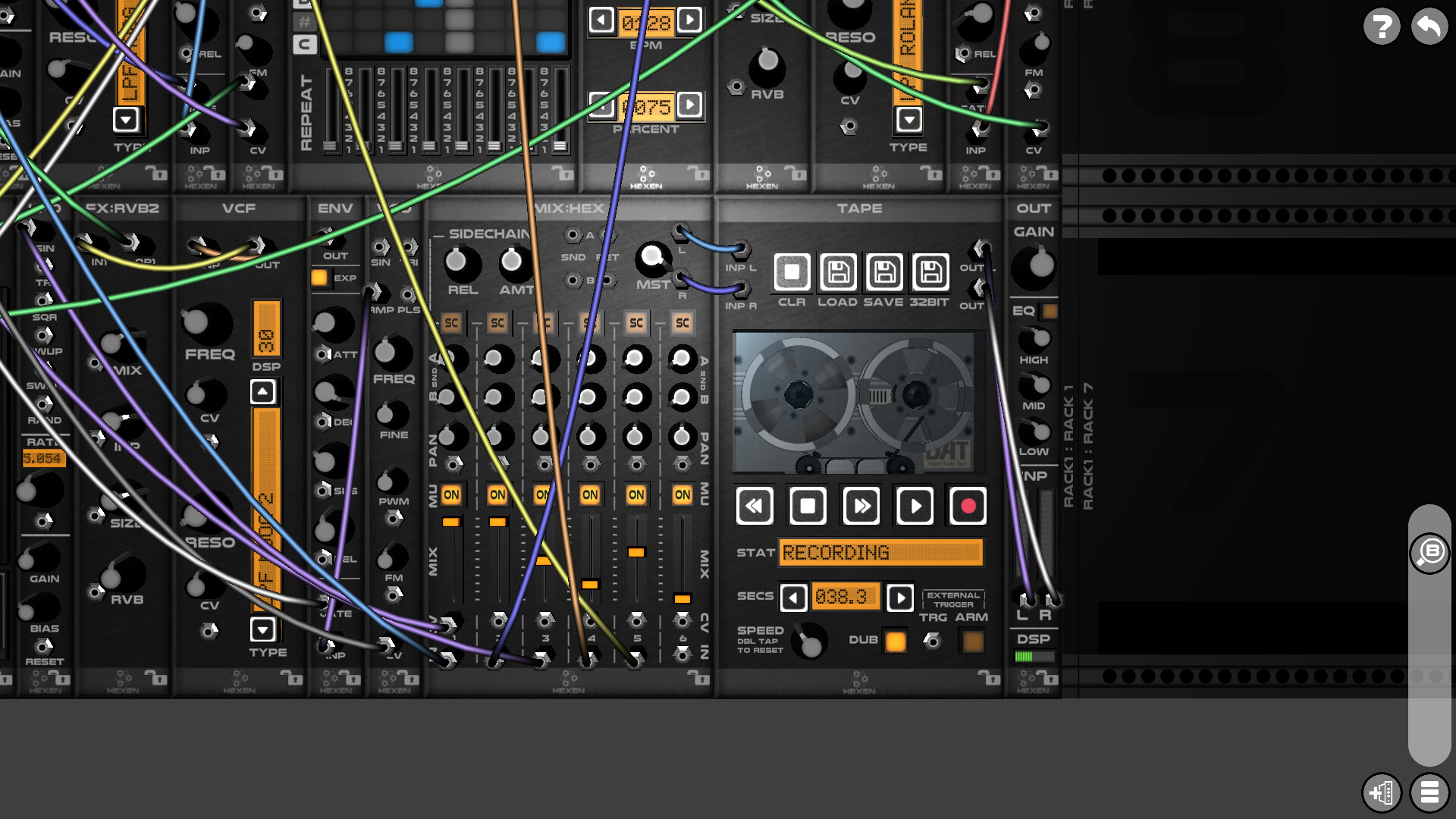 Hexen - Modular Synthesizer screenshot 6