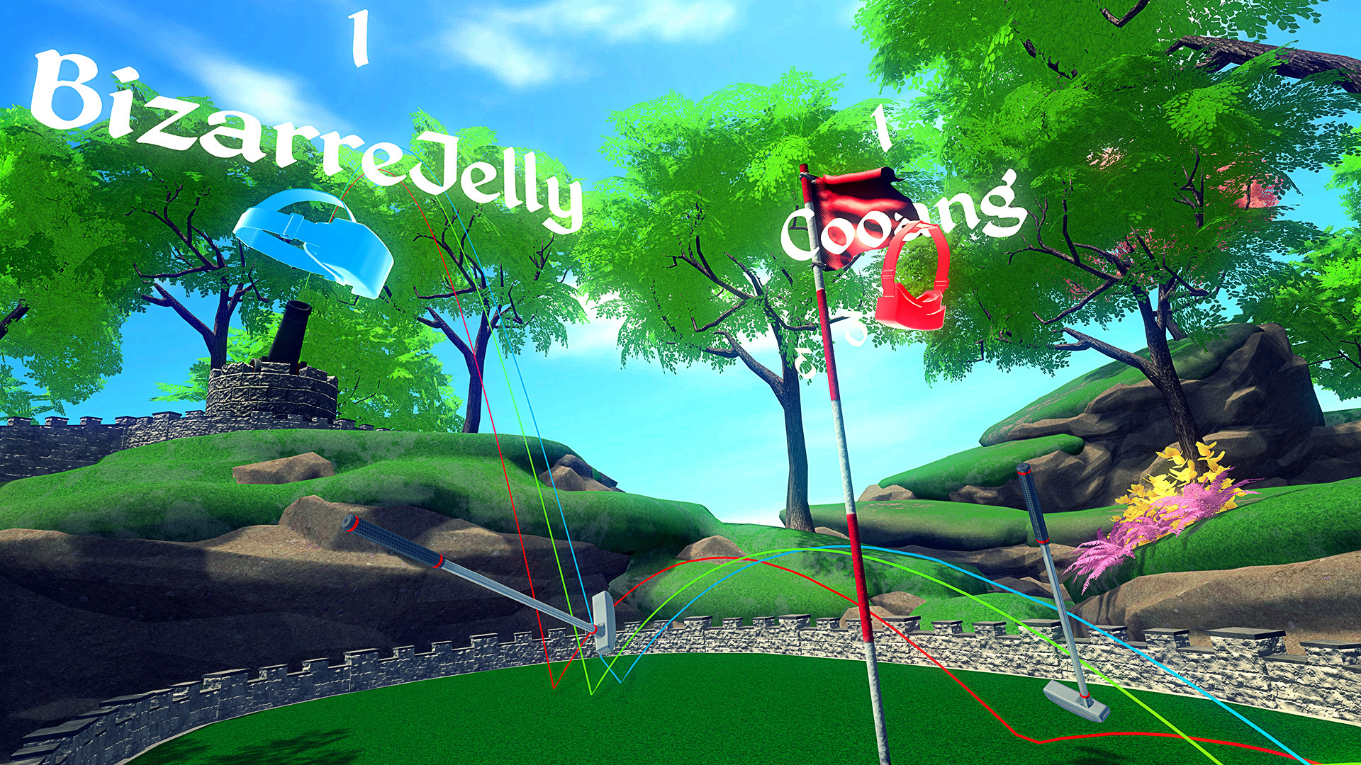 Cloudlands : VR Minigolf screenshot 4