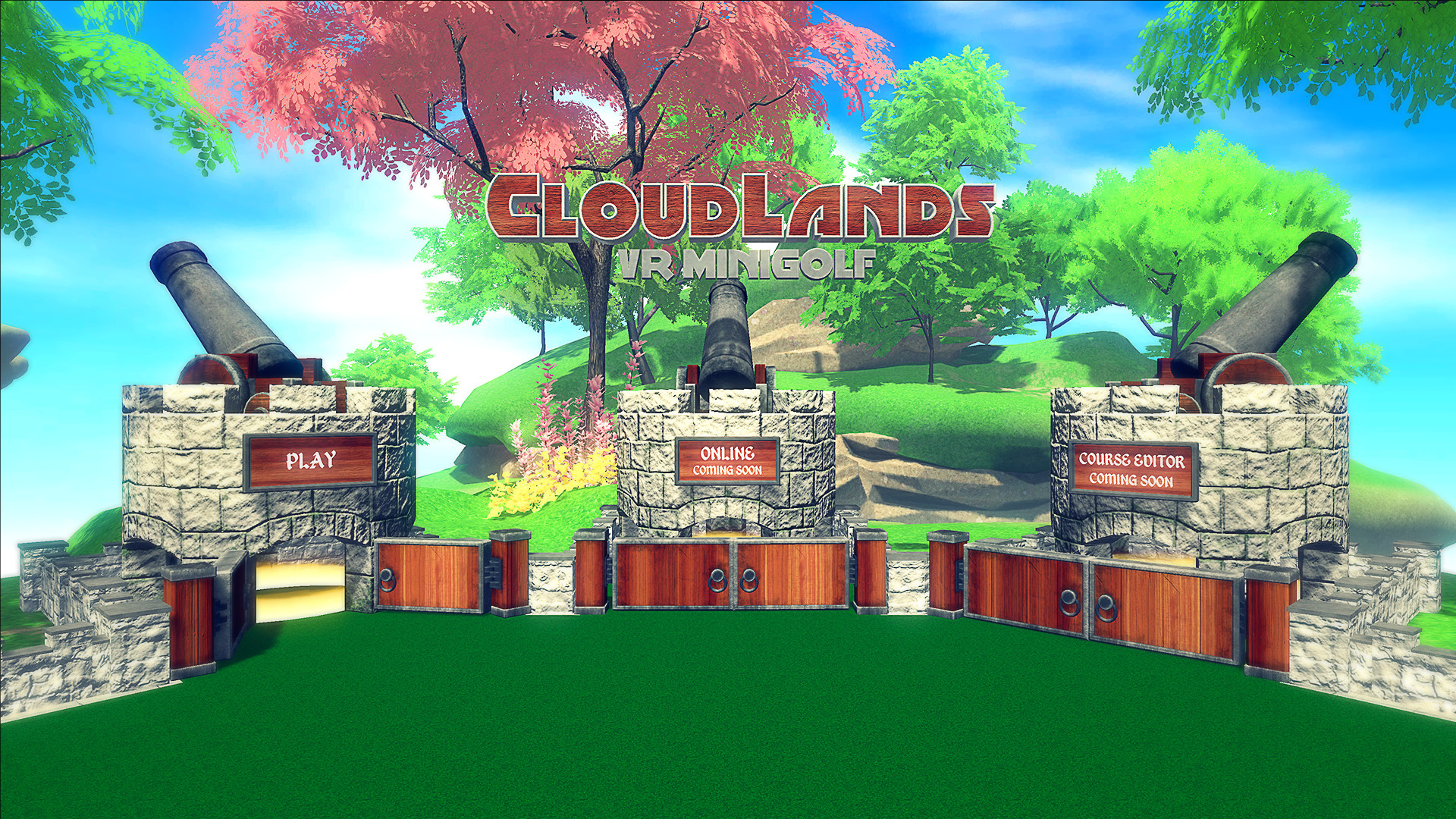Cloudlands : VR Minigolf screenshot 1