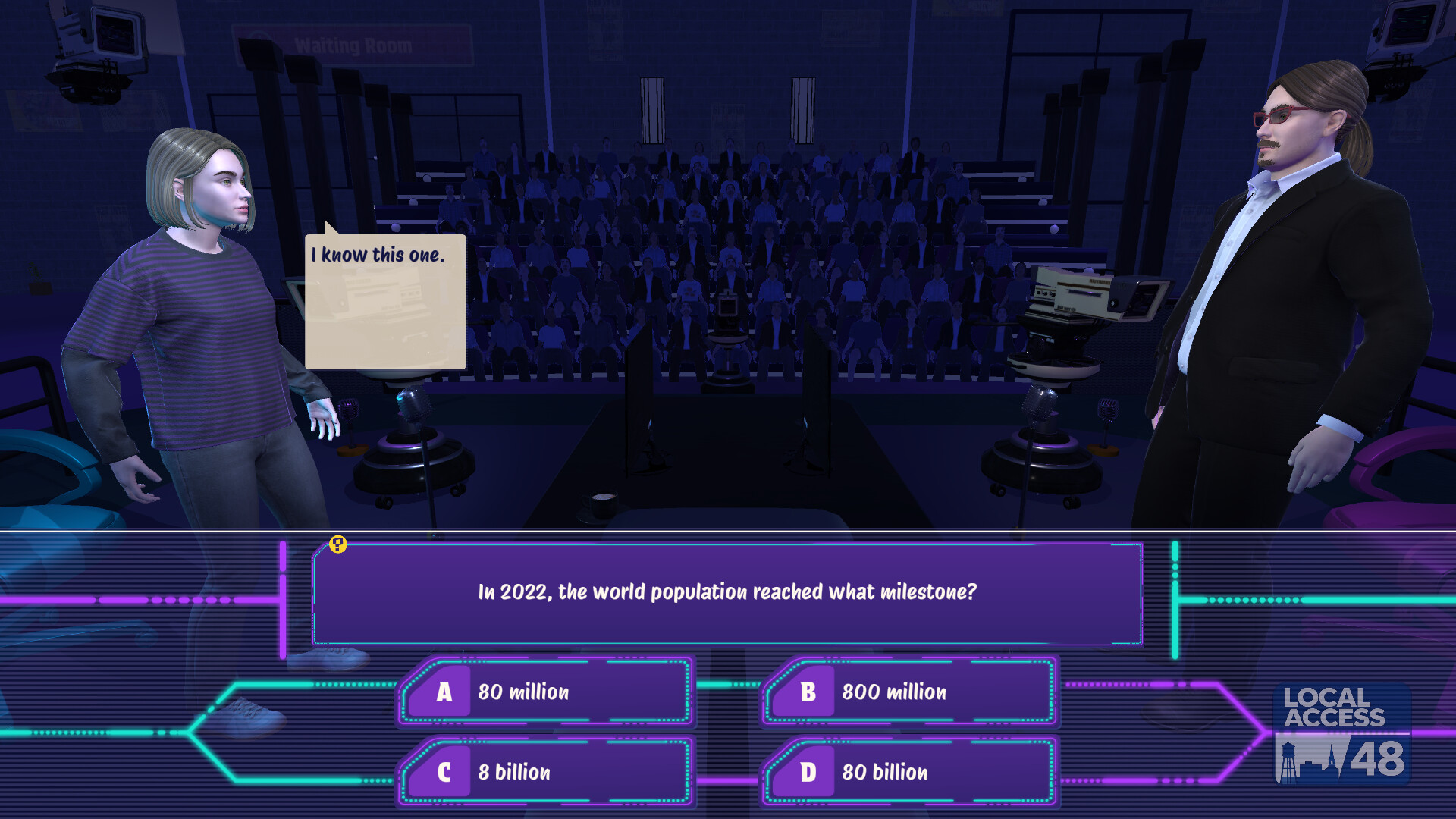 Quiz Show Simulator screenshot 2