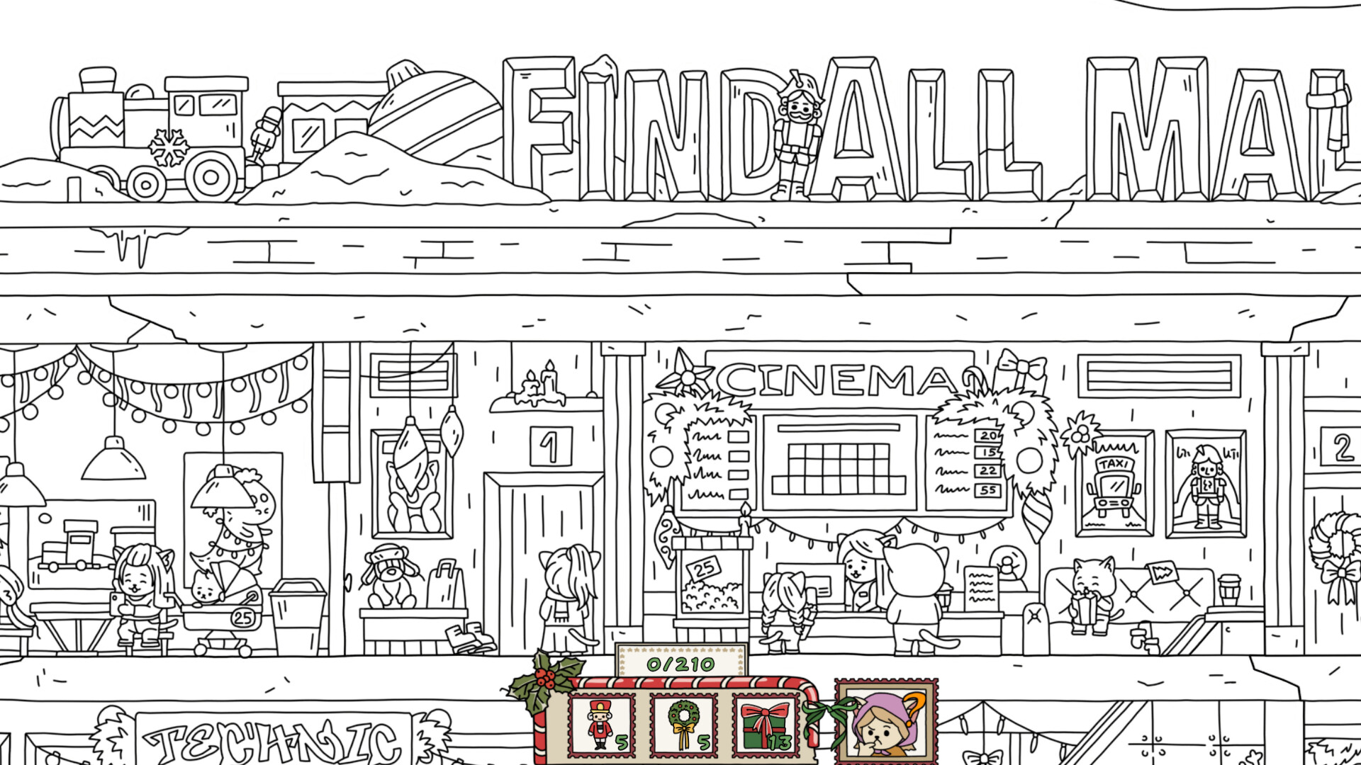FIND ALL: Christmas 2025 🎁🎄🔔 - Extra Level screenshot 1