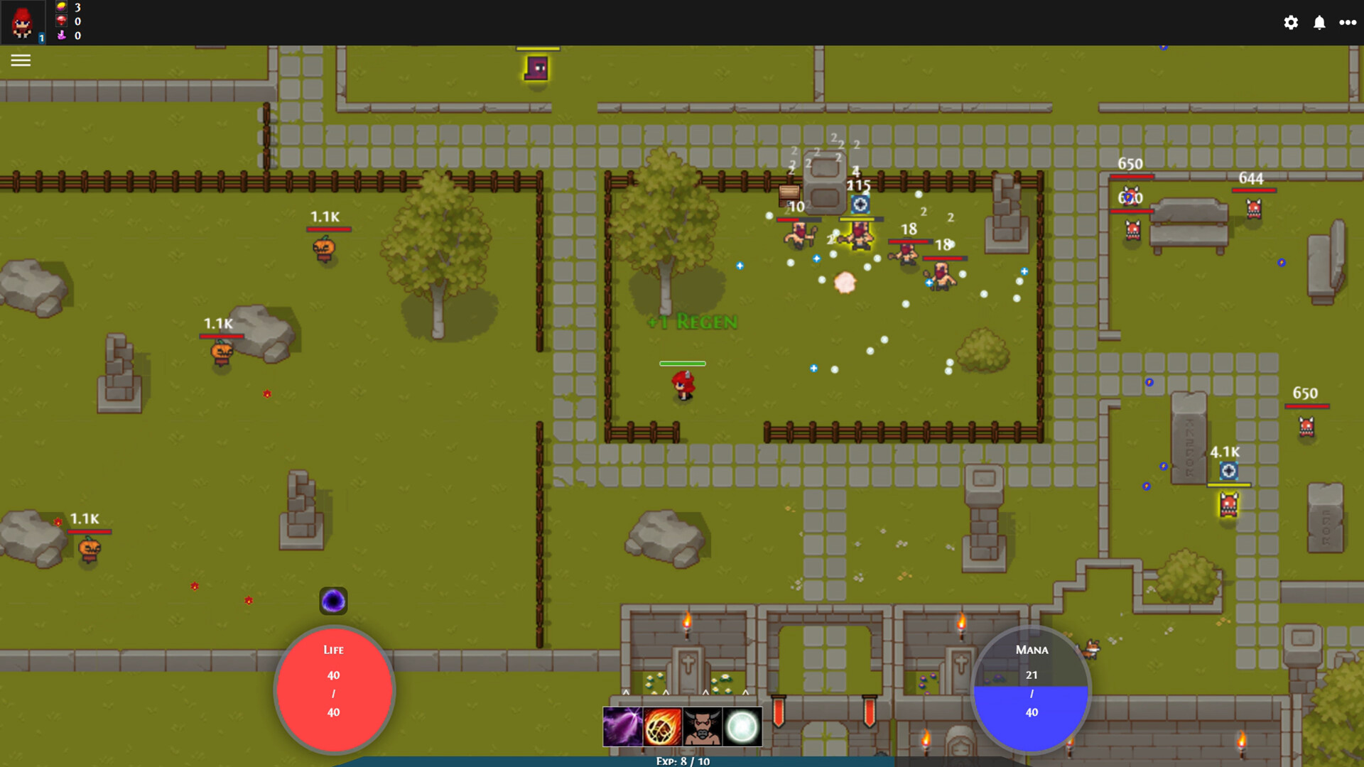 Pixel Valkyrie screenshot 1
