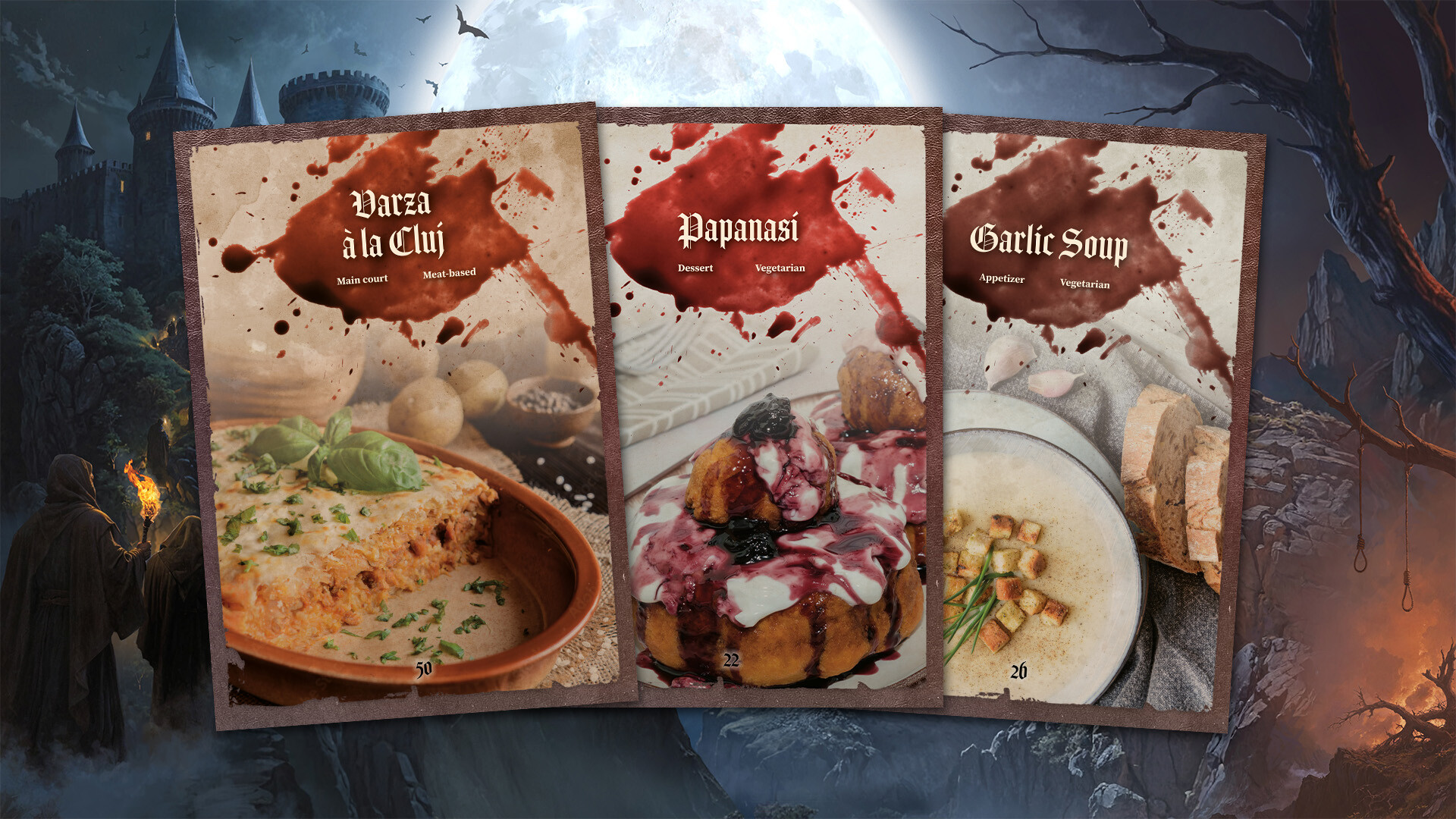 Vampires: Bloodlord Rising - Official Cookbook screenshot 2