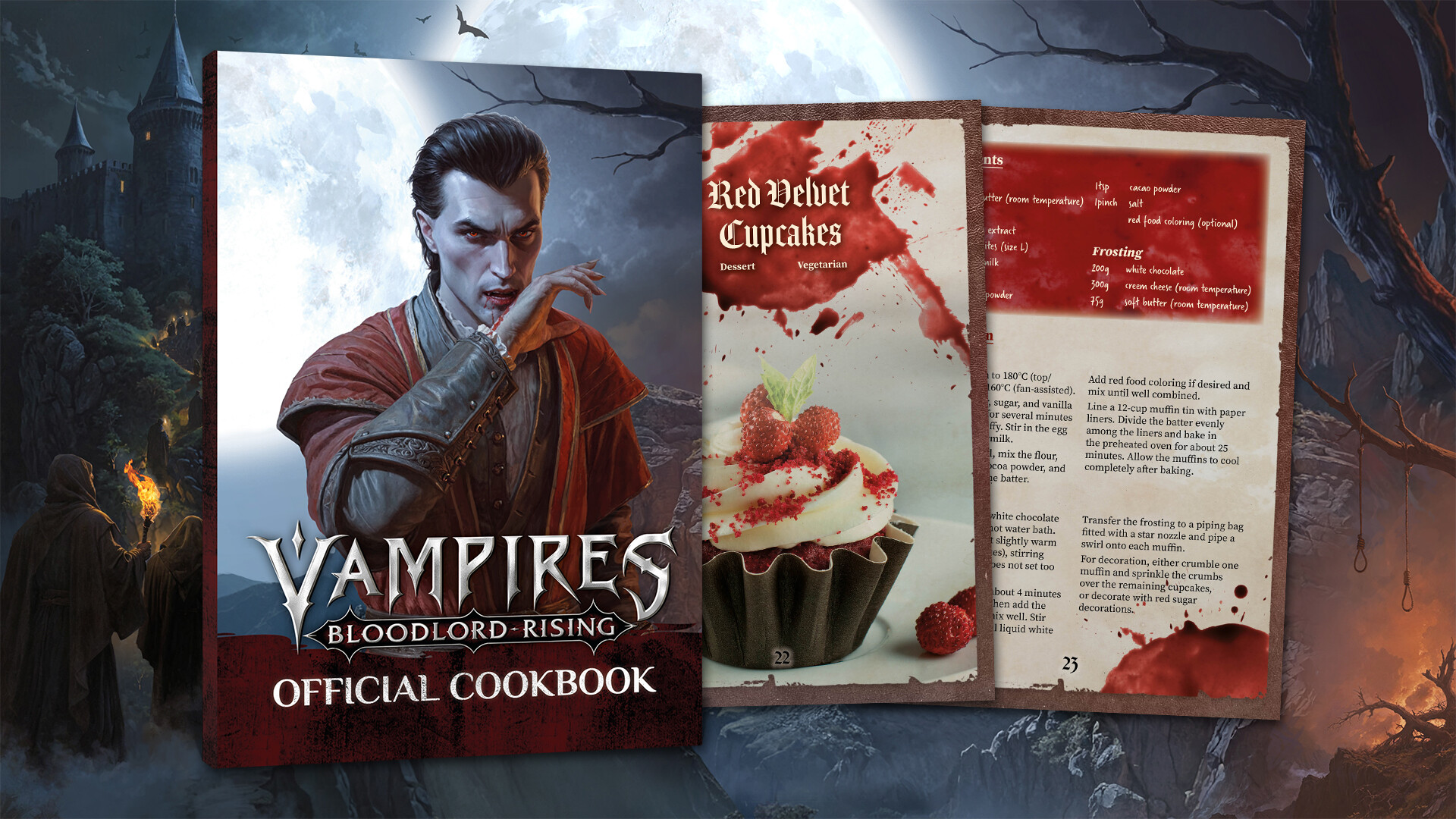Vampires: Bloodlord Rising - Official Cookbook screenshot 1