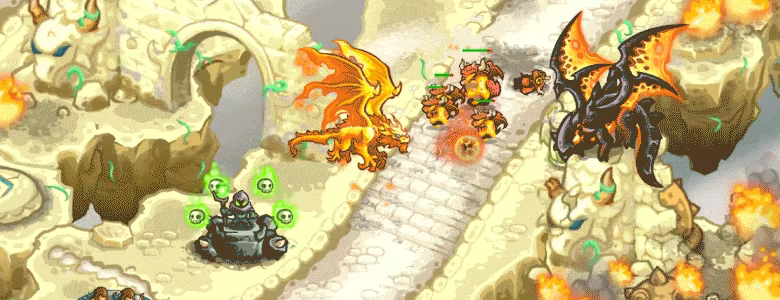 王国保卫战 5：巨龙战争 Kingdom Rush 5 Alliance TD Dragon Wars Campaign