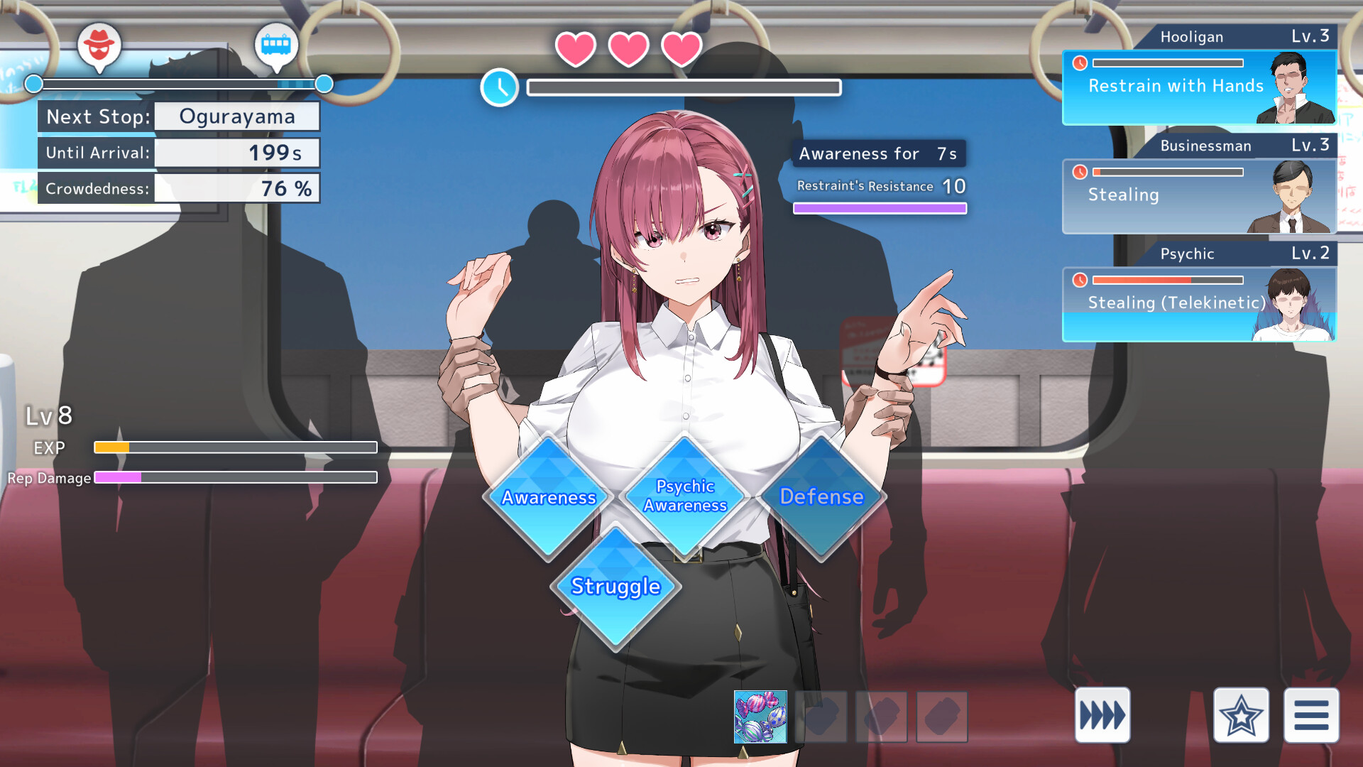 Rina's Undercover Train Operation screenshot 6