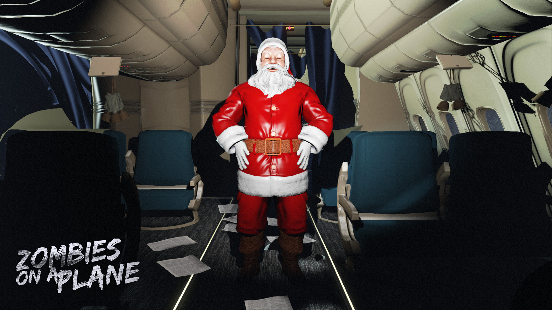 Zombies on a Plane - Santa screenshot 1
