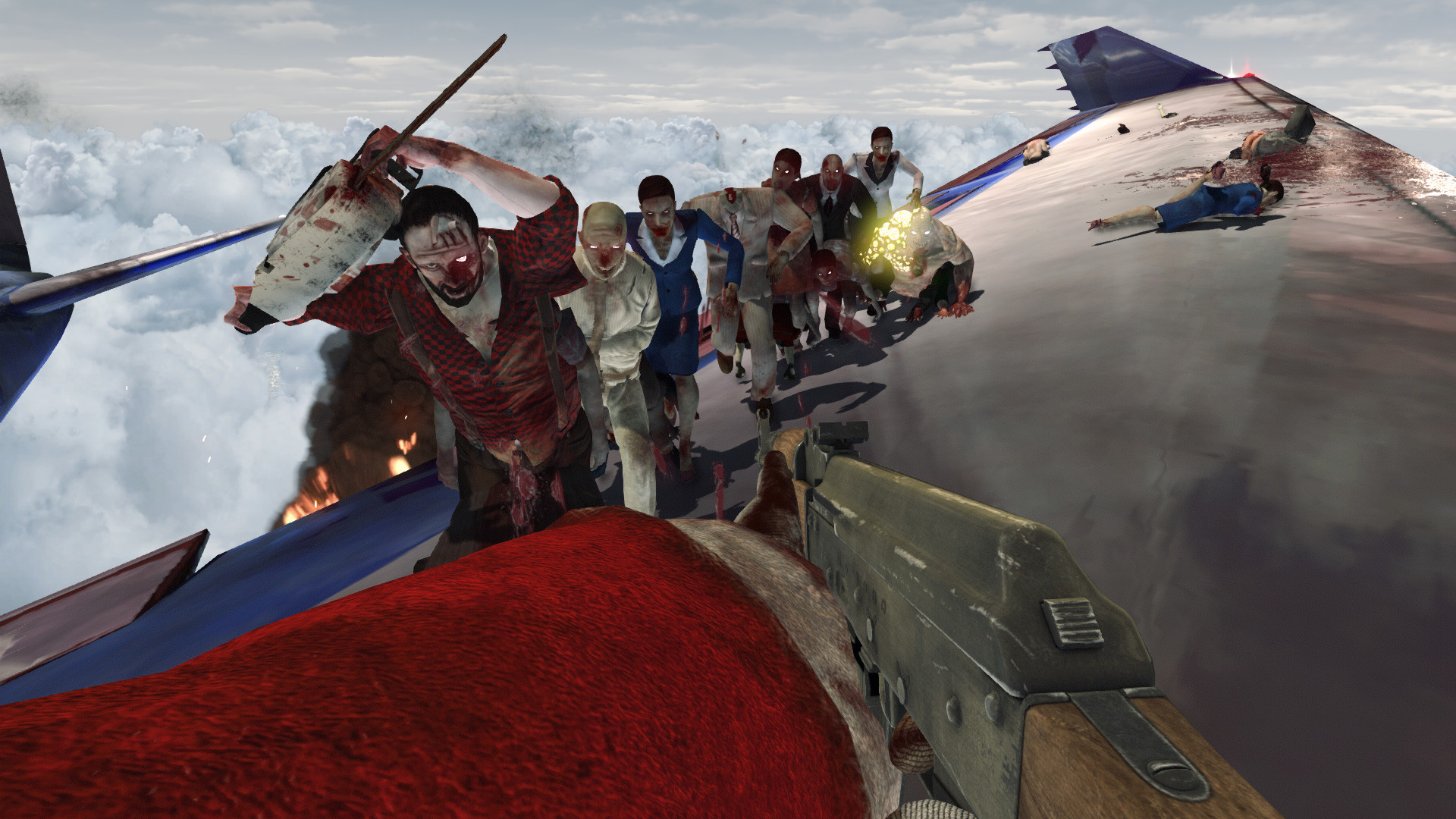 Zombies on a Plane - Santa screenshot 4
