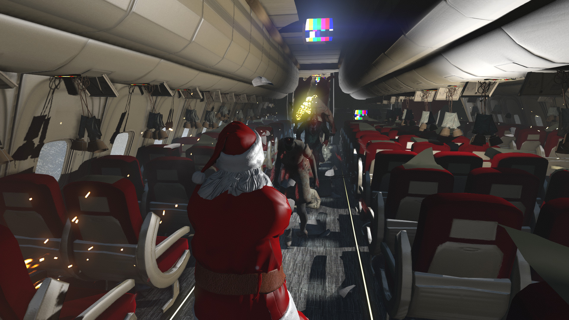 Zombies on a Plane - Santa screenshot 3