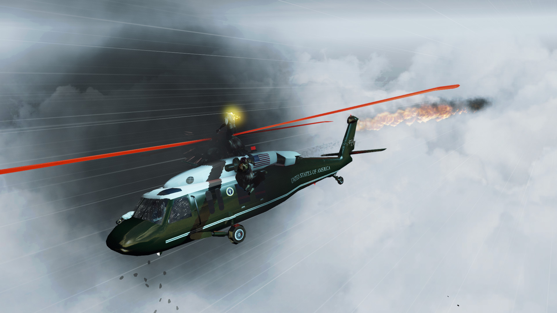 Zombies on a Plane - Helicopter screenshot 5