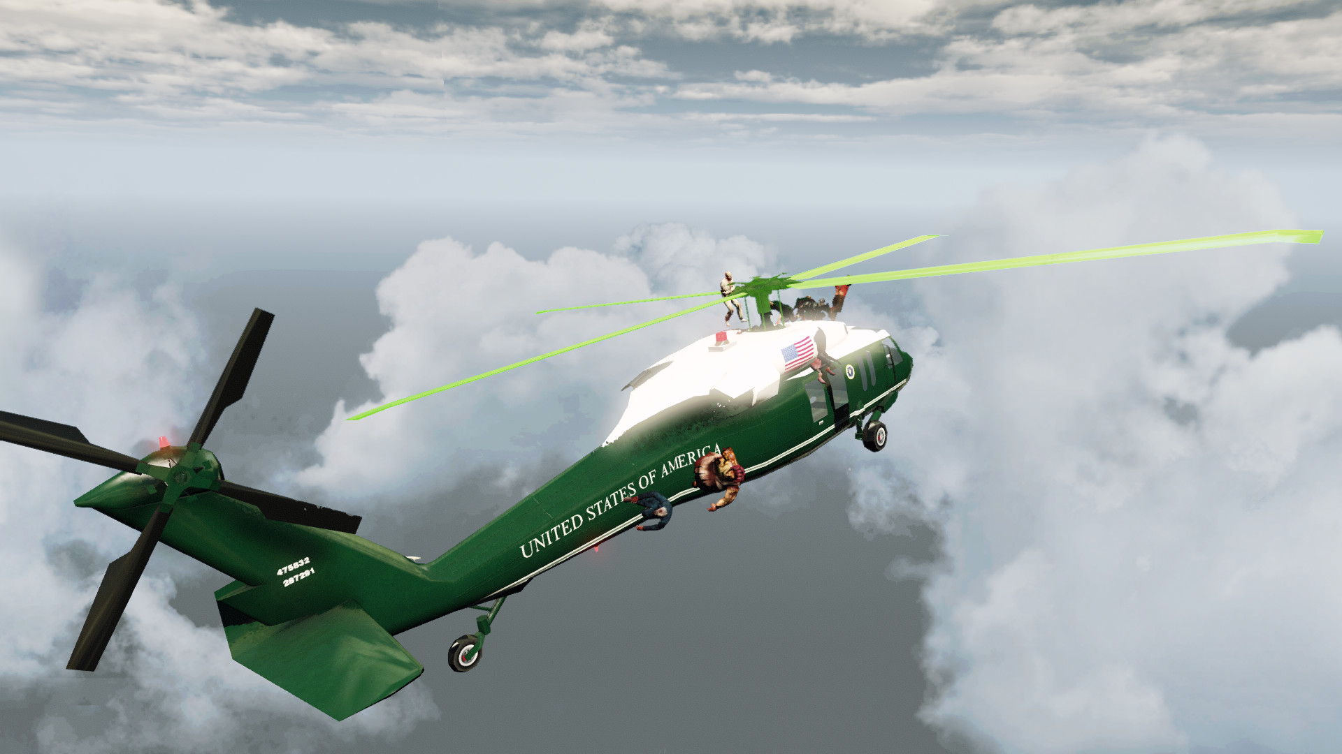 Zombies on a Plane - Helicopter screenshot 4