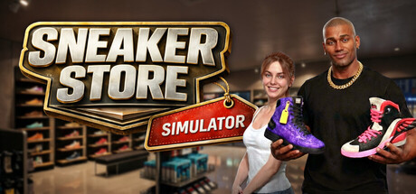 Sneaker Store Simulator — Steam header