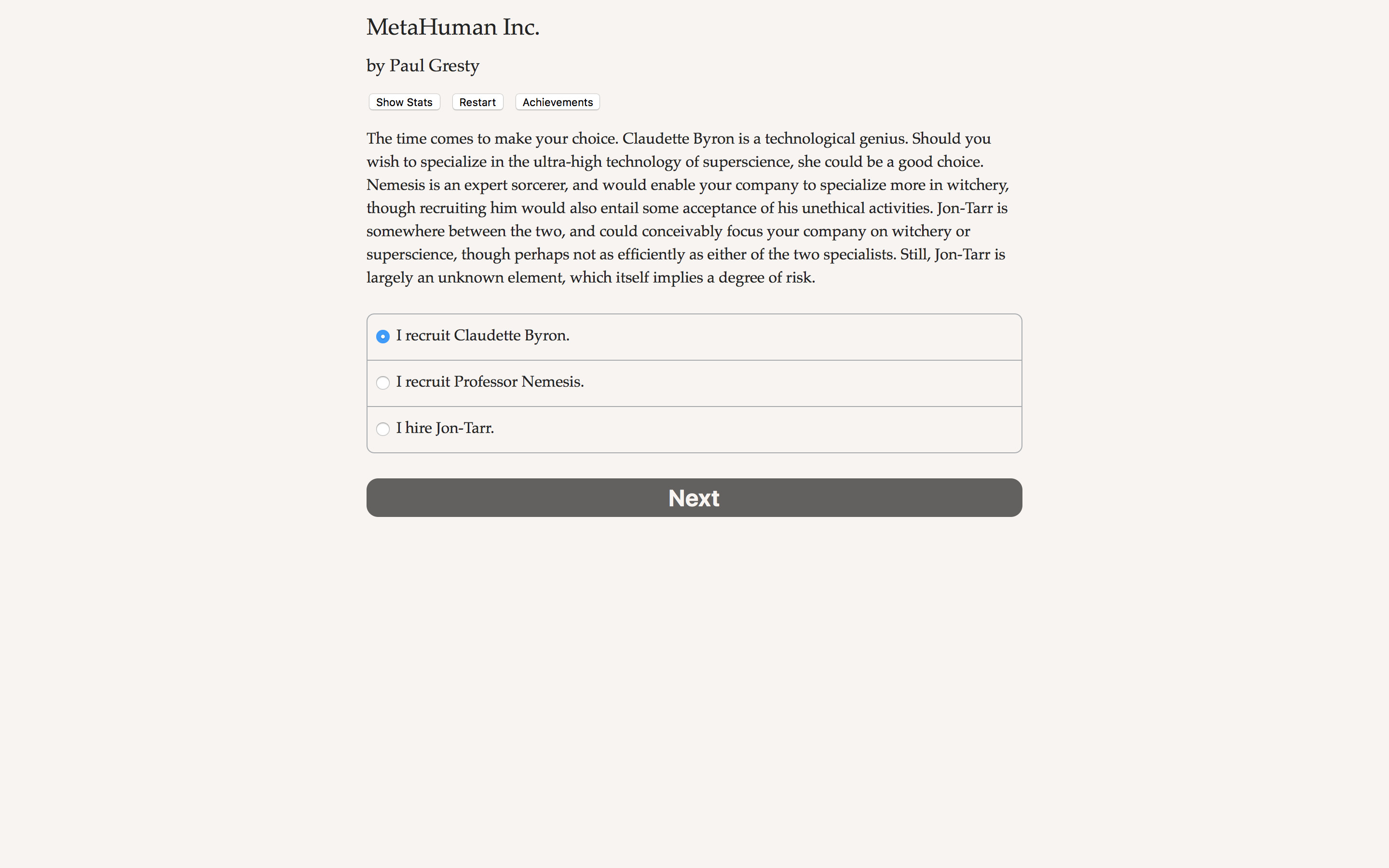 MetaHuman Inc. screenshot 1