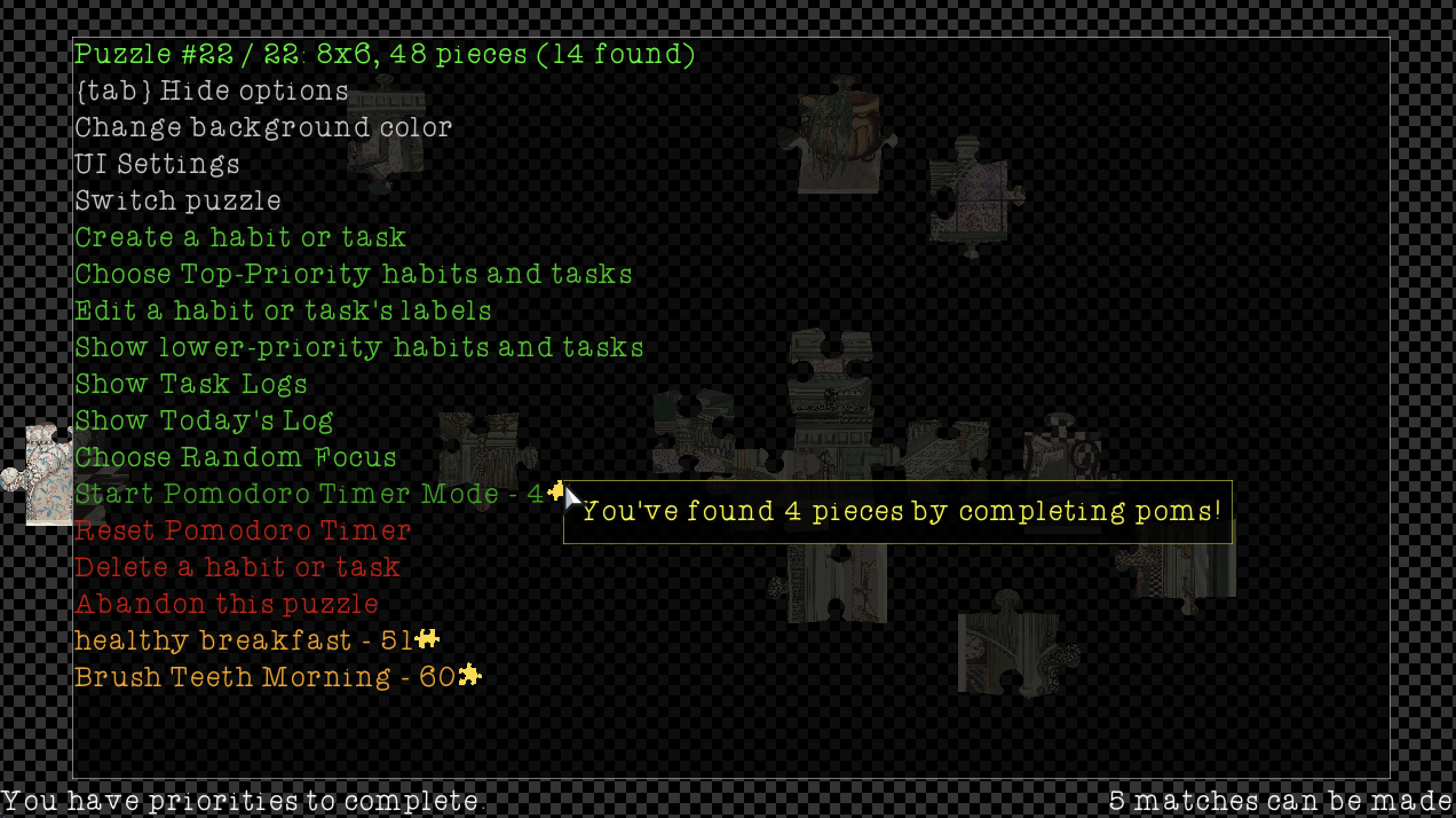 Habit Puzzles screenshot 5