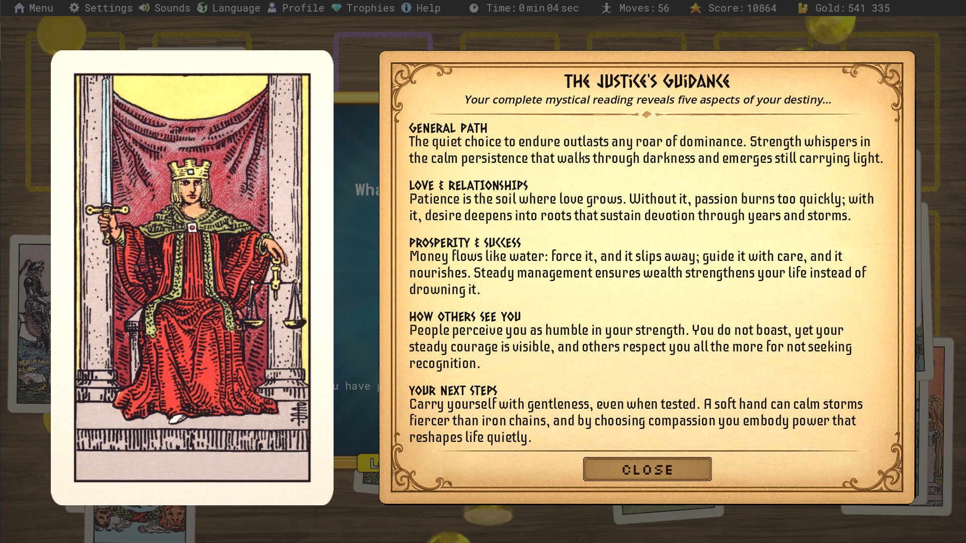 Star and Serpent Solitaire screenshot 10