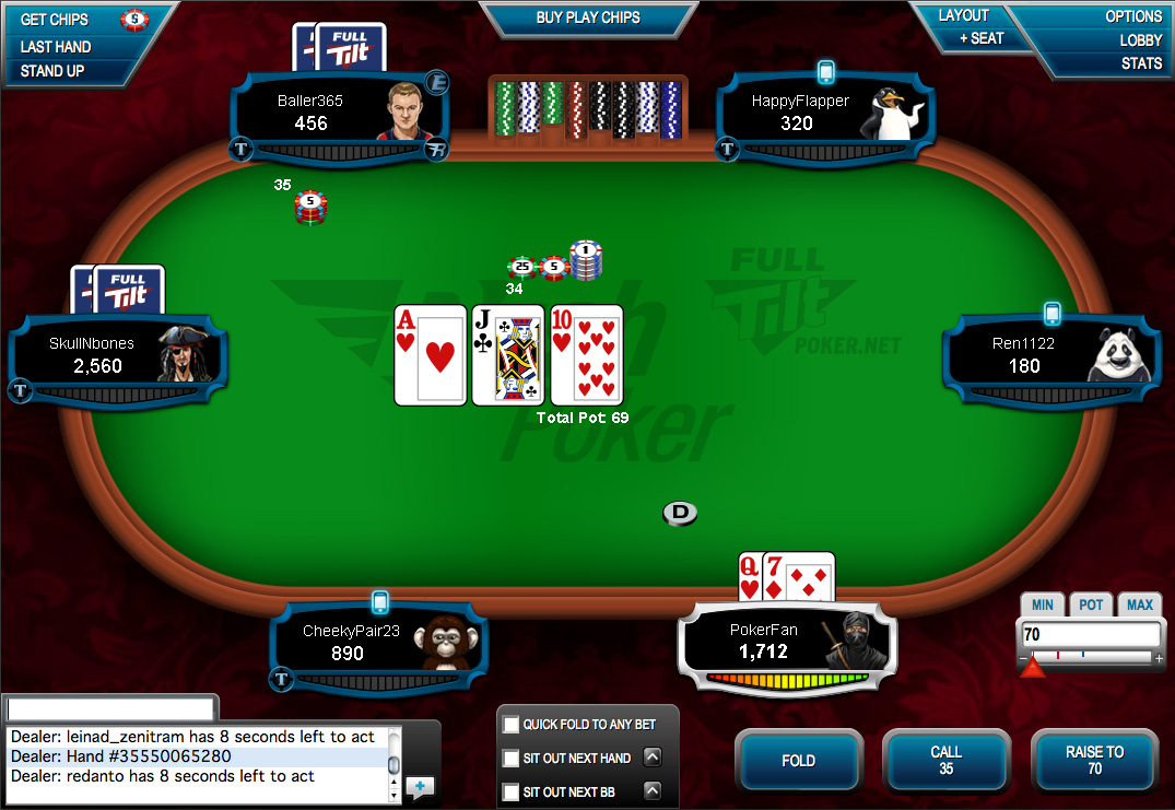 Full Tilt Poker screenshot 3