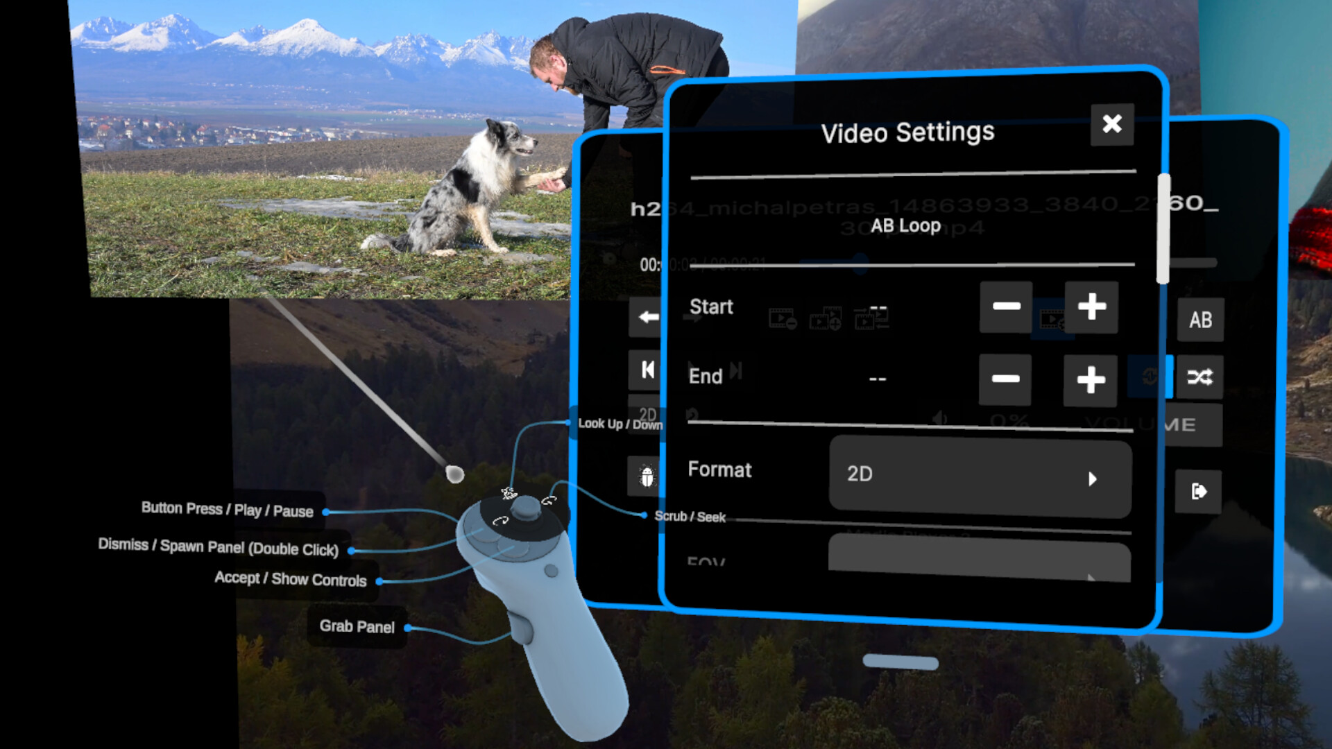 LucidVR Video Player screenshot 5
