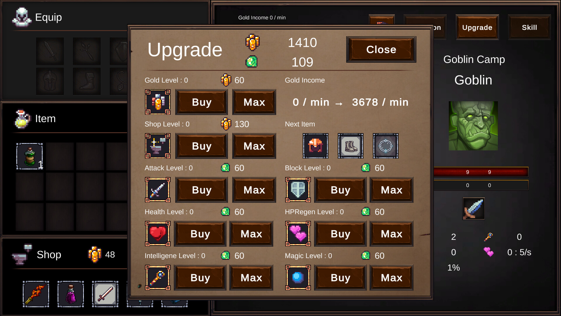 Magic Hero Incremental screenshot 3