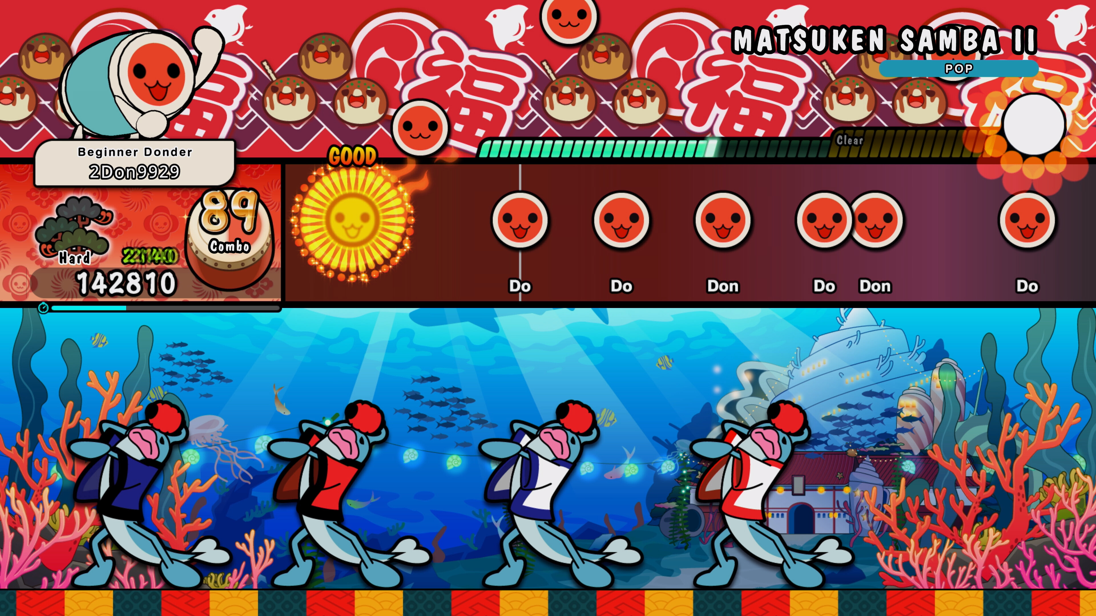 Taiko no Tatsujin: Rhythm Festival - 2000s Pops Pack Vol. 2 screenshot 1