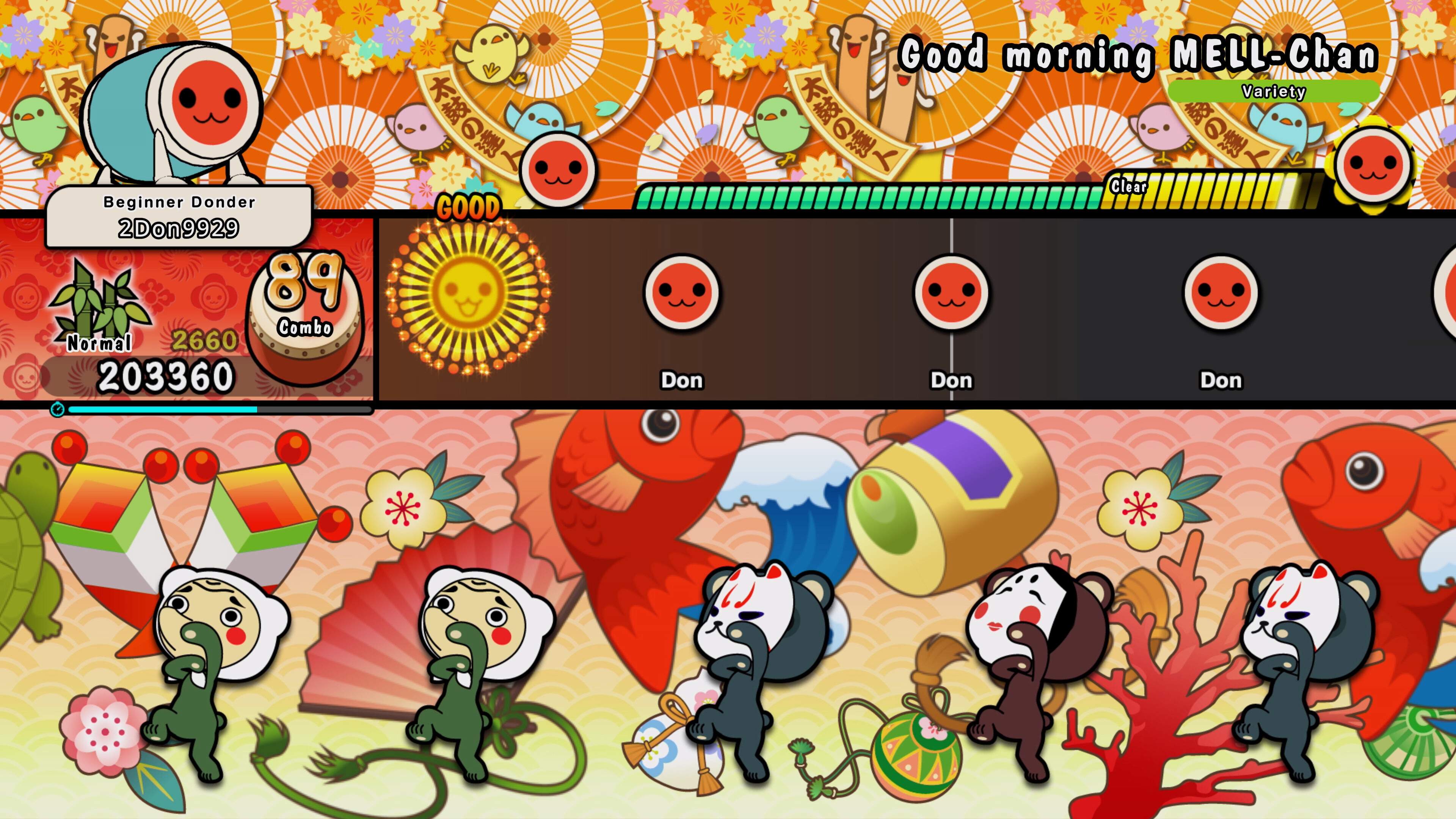 Taiko no Tatsujin: Rhythm Festival - Kids' Pack Vol. 5 screenshot 1