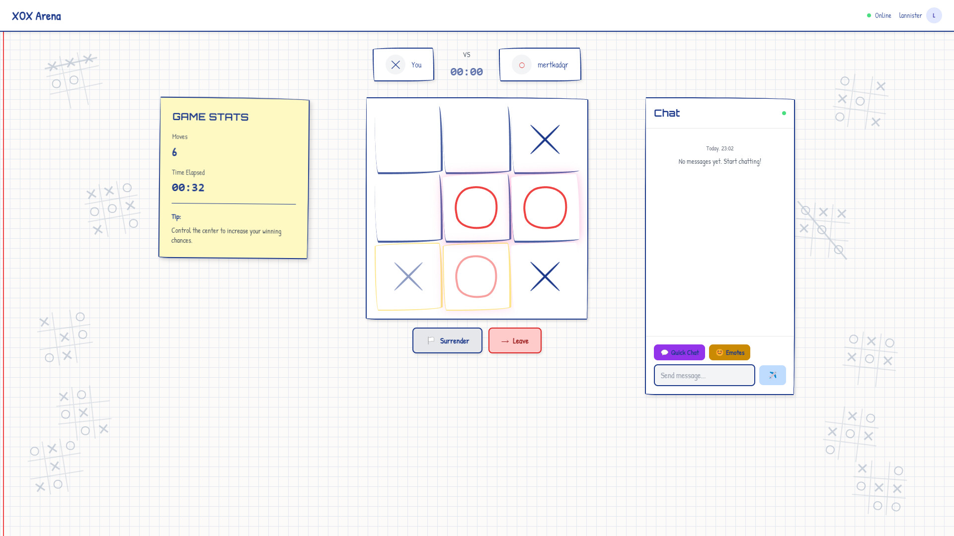 Competitive TicTacToe screenshot 1