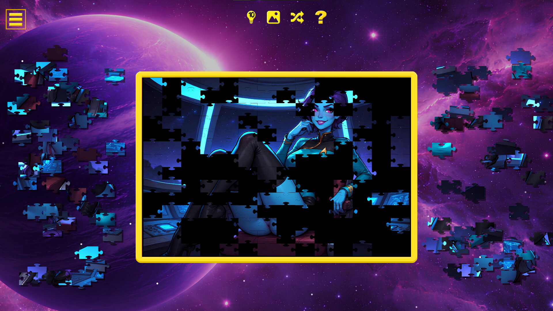 Star Voyagers – Hentai Jigsaw screenshot 5