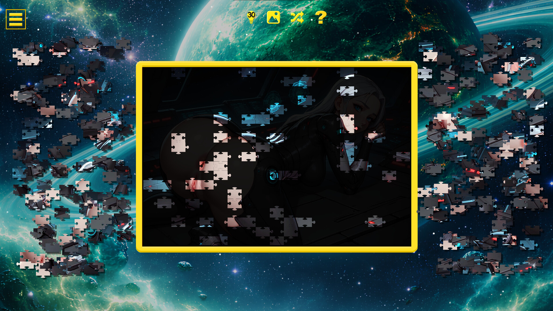 Star Voyagers – Hentai Jigsaw screenshot 7