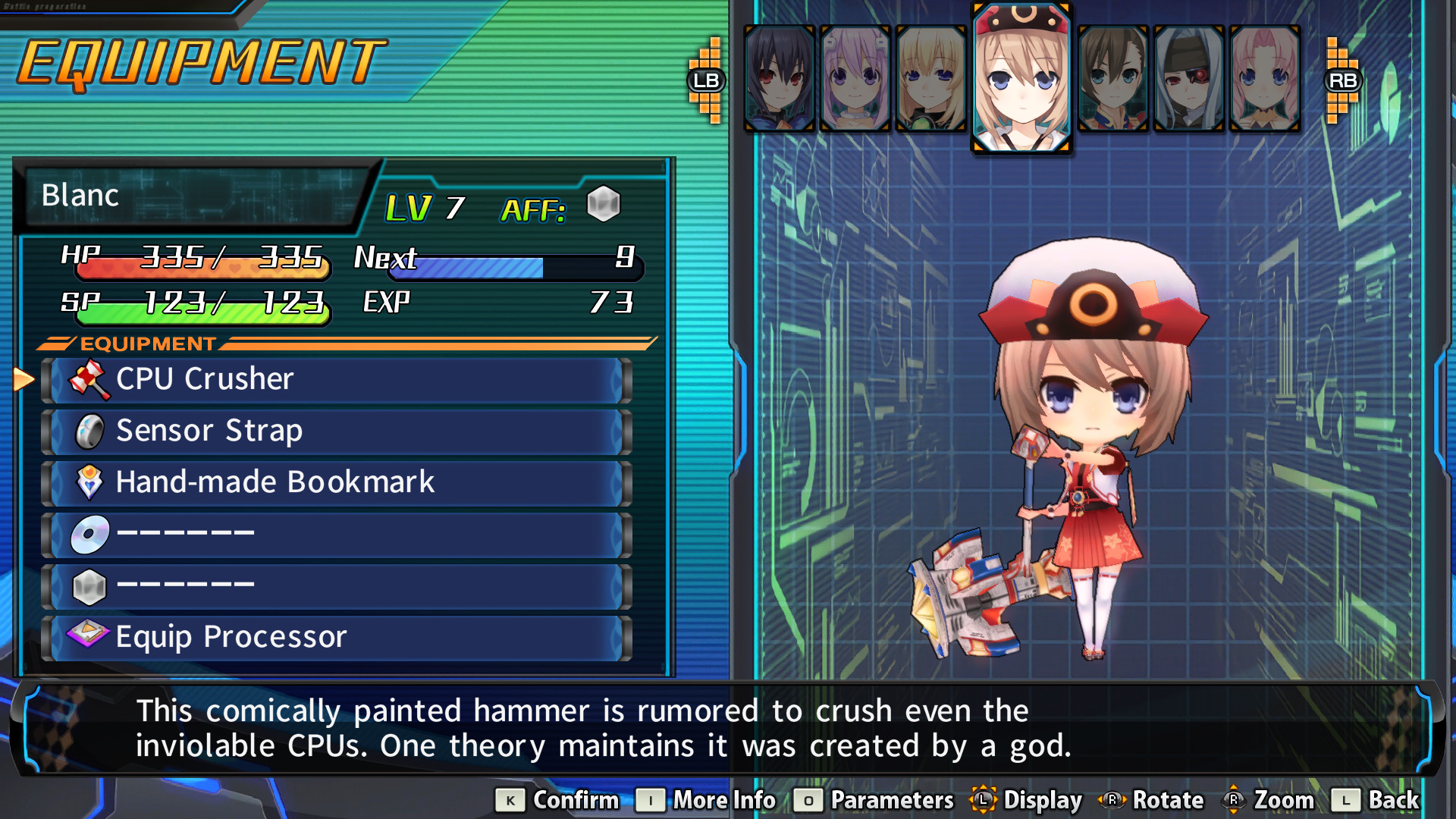 Hyperdevotion Noire Ultimate Blanc Set screenshot 1