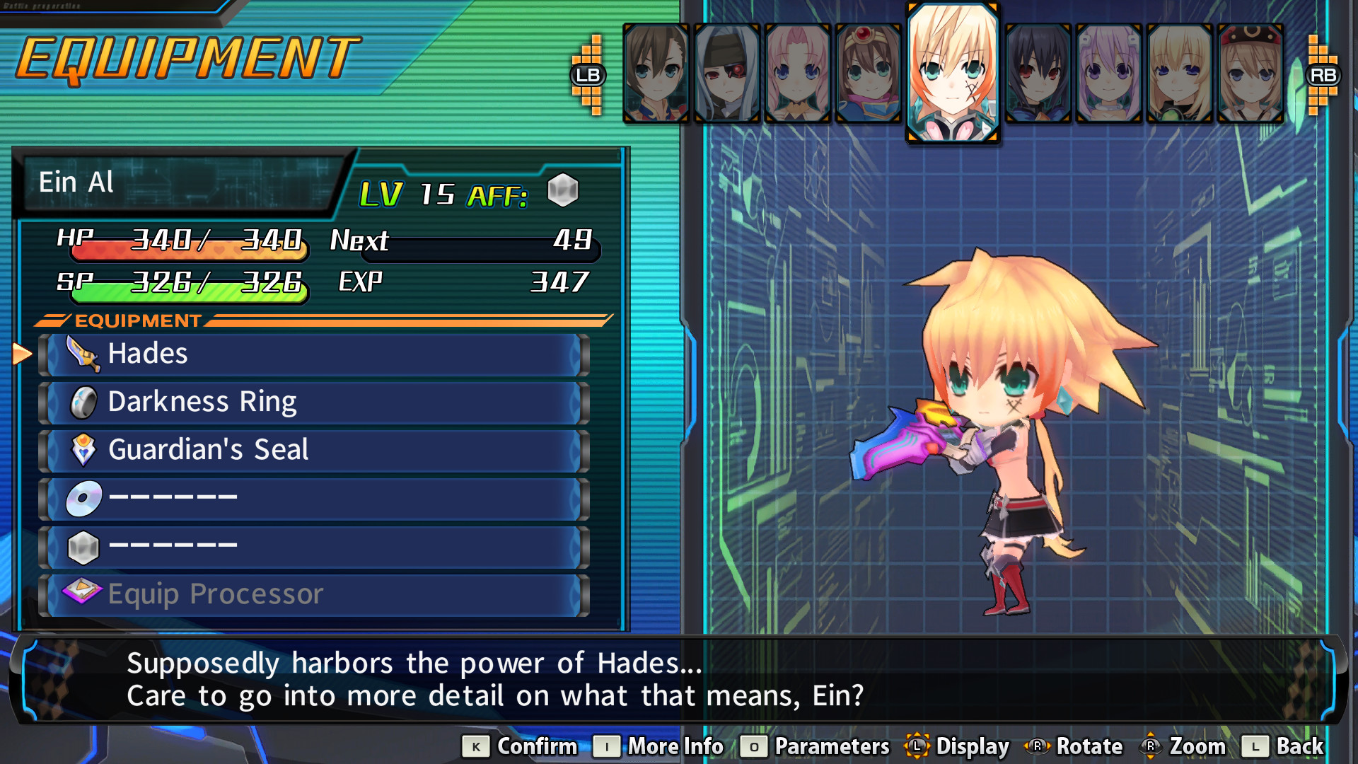 Hyperdevotion Noire Ultimate Ein Al Set screenshot 1