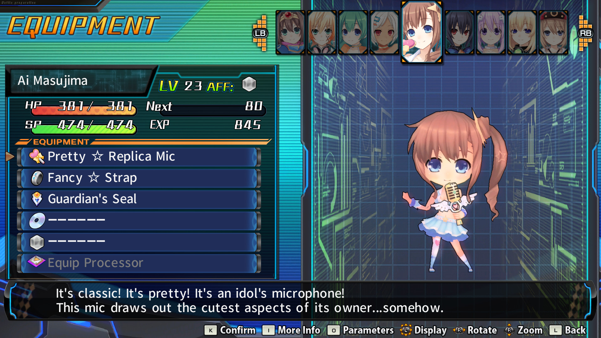 Hyperdevotion Noire Ultimate Ai Masujima Set screenshot 1