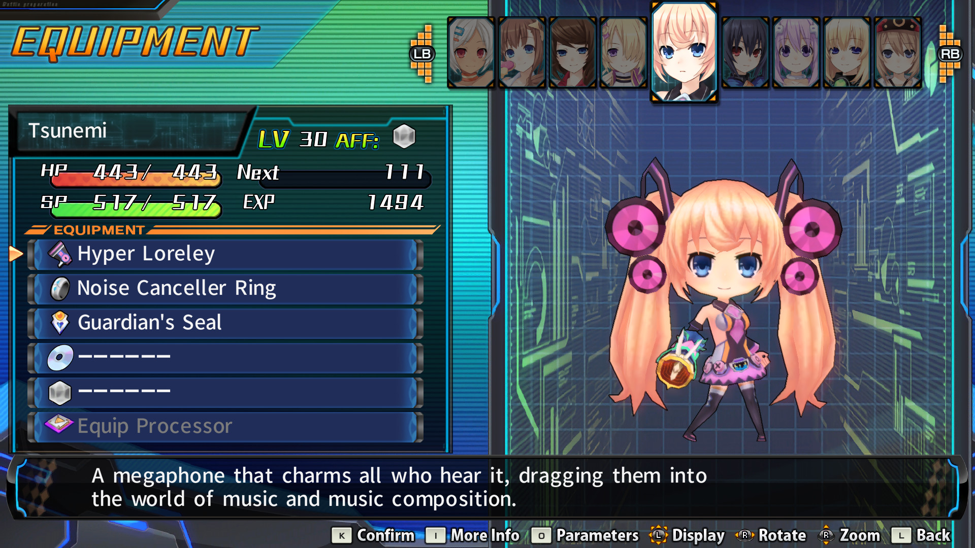 Hyperdevotion Noire Ultimate Tsunemi Set screenshot 1