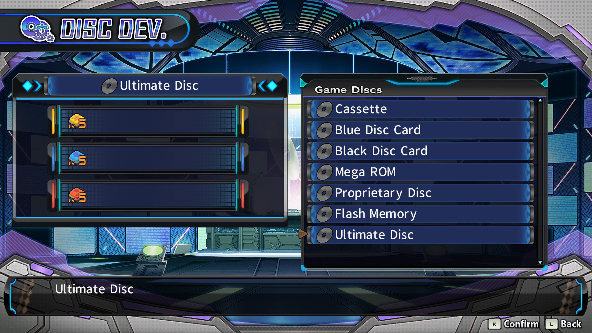 Hyperdevotion Noire Ultimate Disc screenshot 1