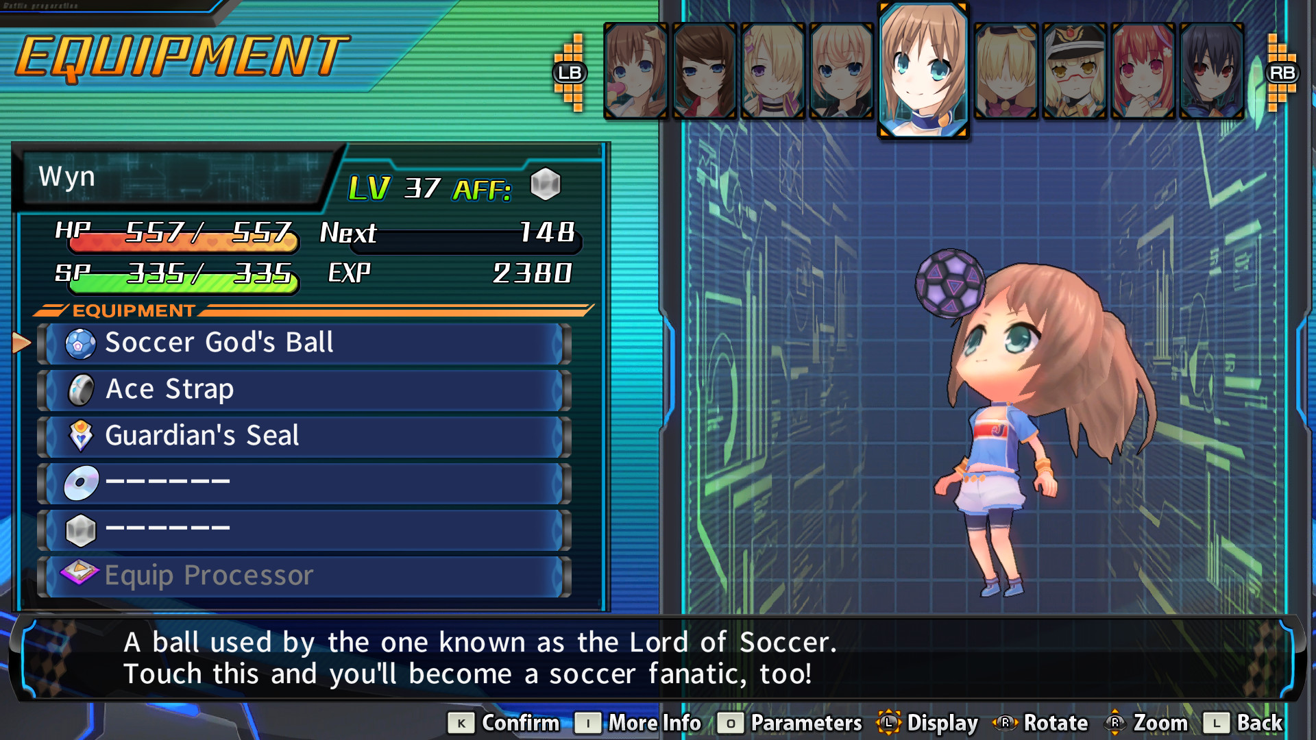 Hyperdevotion Noire Ultimate Wyn Set screenshot 1