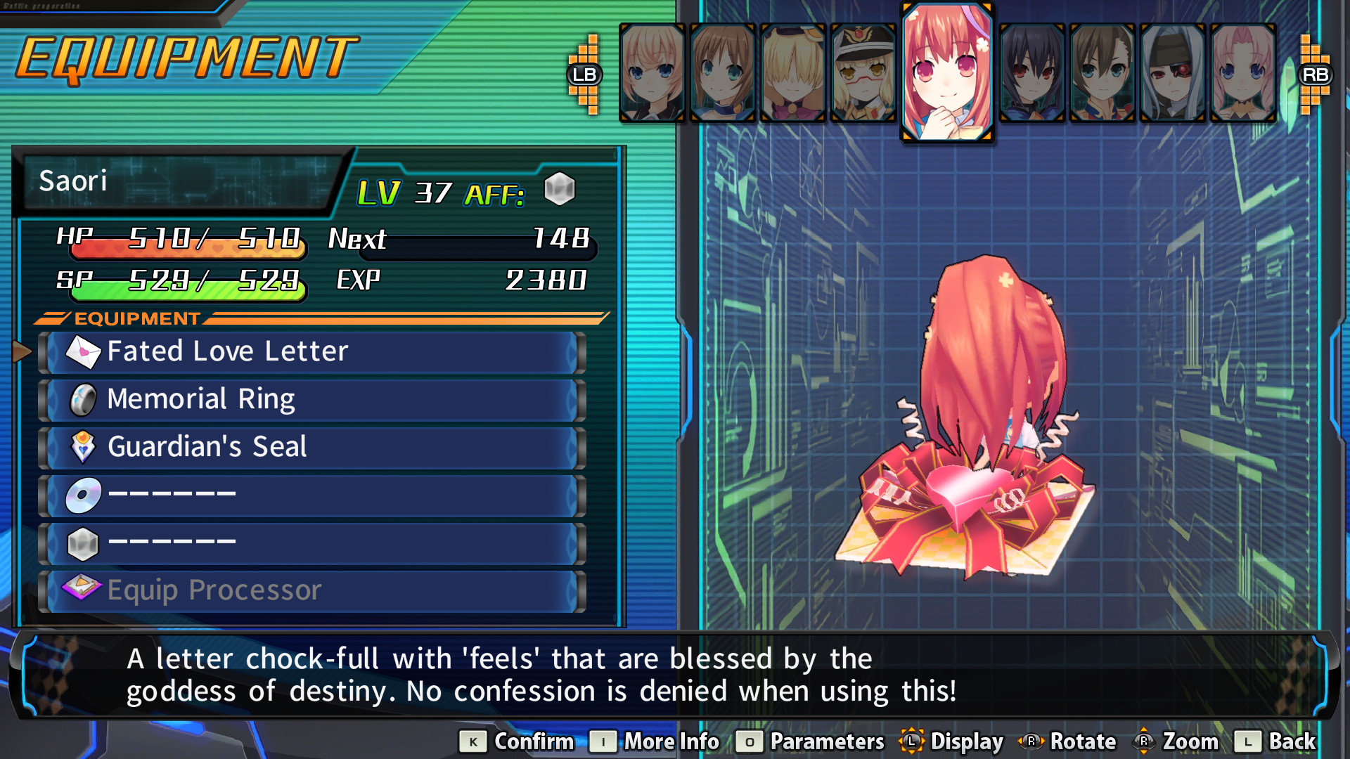 Hyperdevotion Noire Ultimate Saori Set screenshot 1