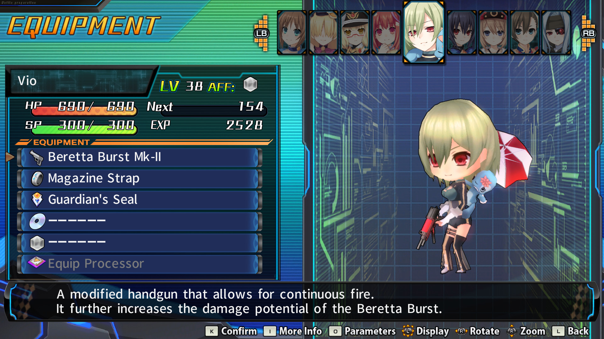 Hyperdevotion Noire Ultimate Vio Set screenshot 1