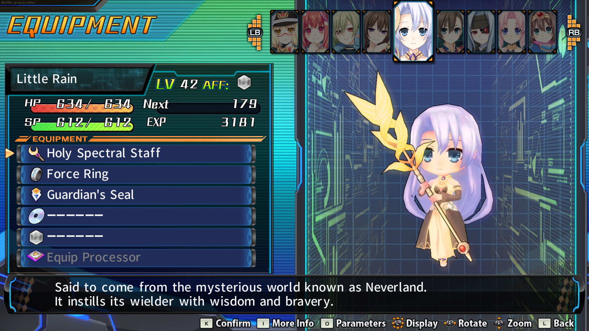 Hyperdevotion Noire Ultimate Little Rain Set screenshot 1