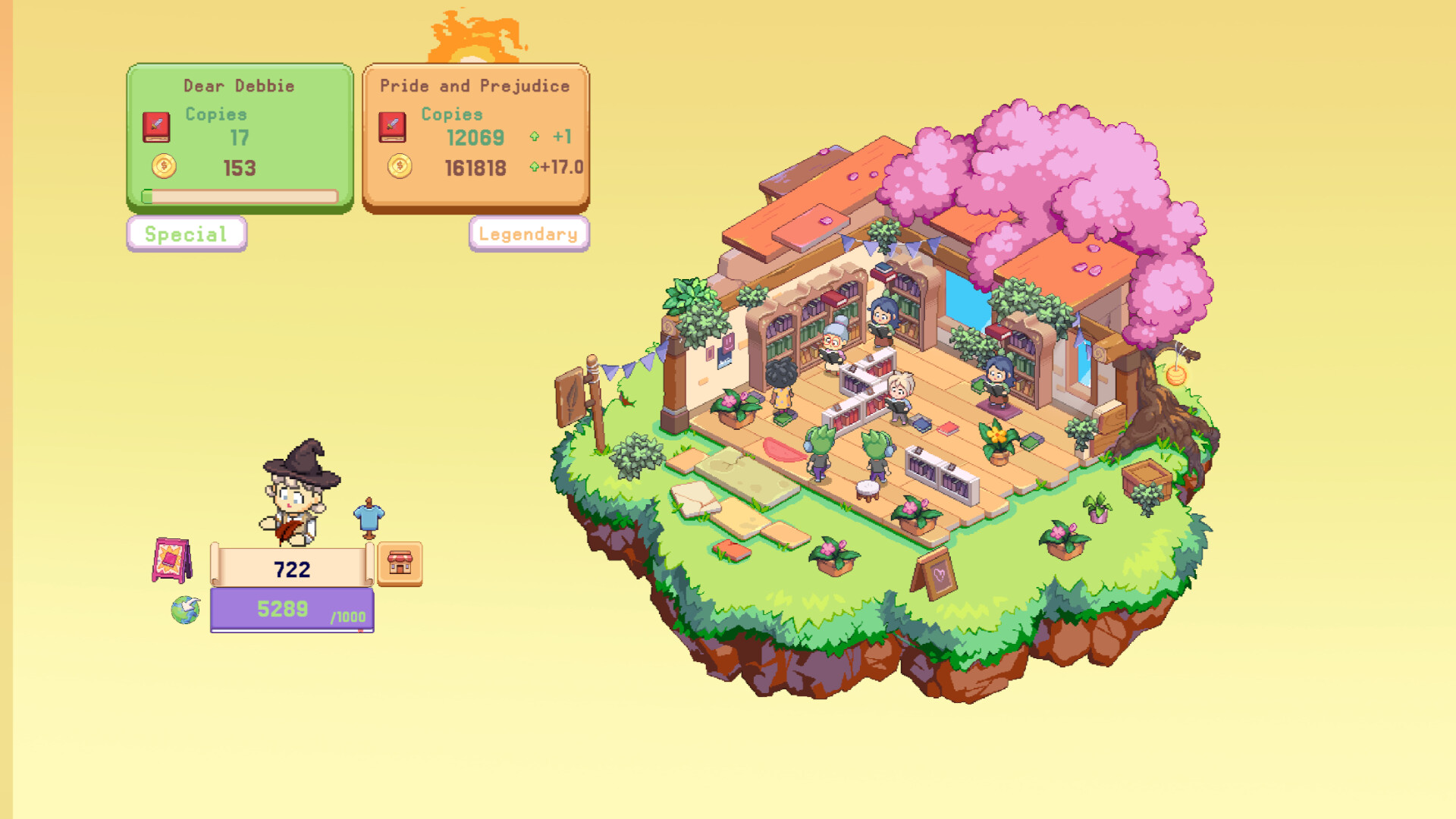 Idle Bookstore screenshot 1