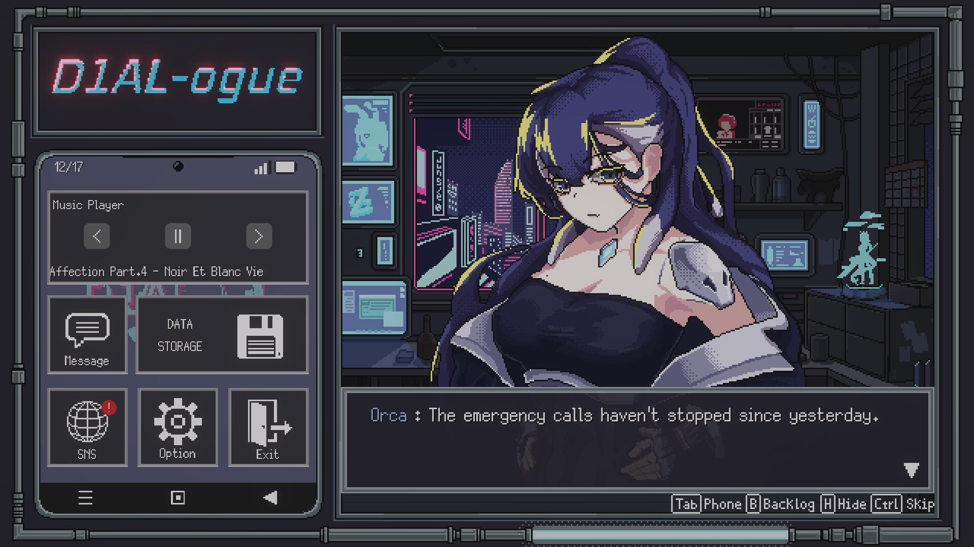 Steam 免費遊戲推薦:D1AL-ogue 有故事的賽博龐克解謎遊戲,評價壓倒性好評