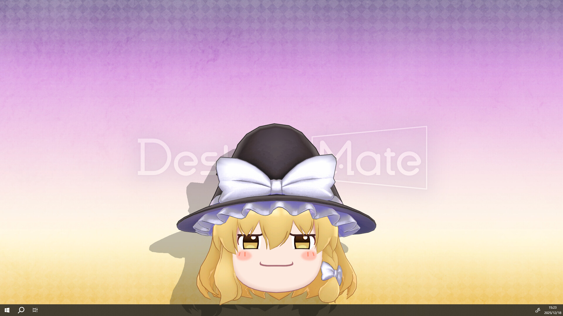 Steam：Desktop Mate 東方Project ゆっくり魔理沙 DLC