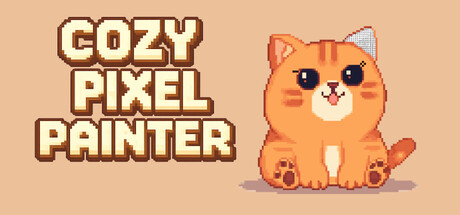 Cozy Pixel Painter — Steam header