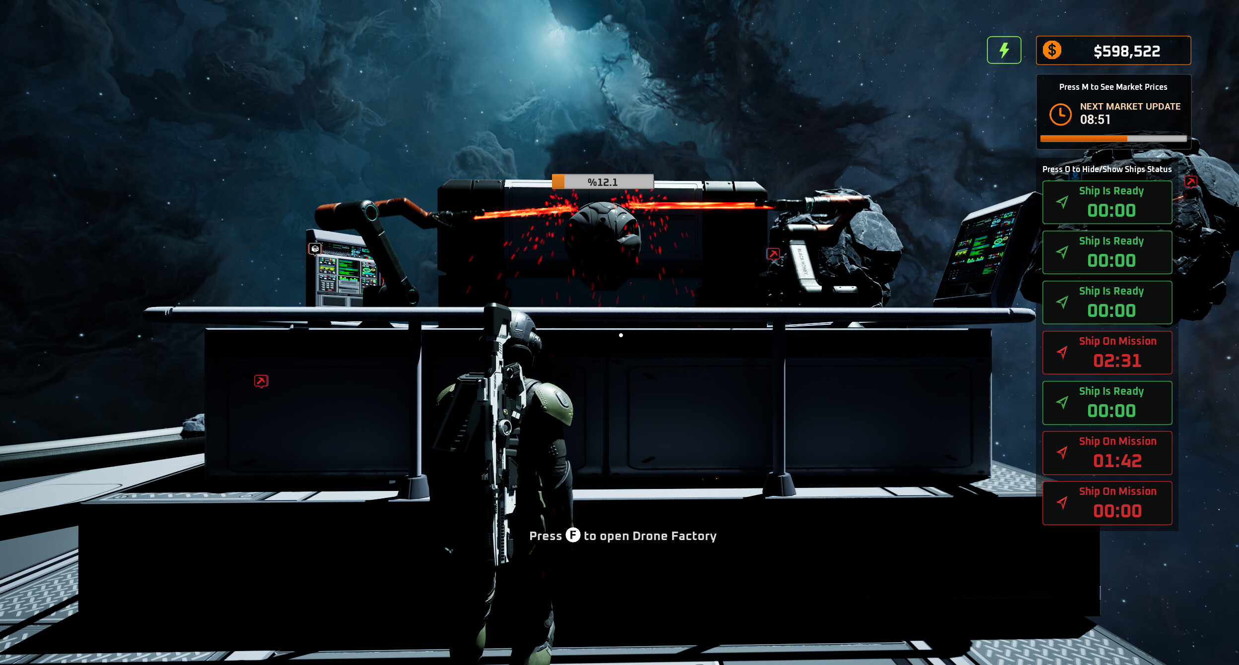 Infinite Space: Mining screenshot 4