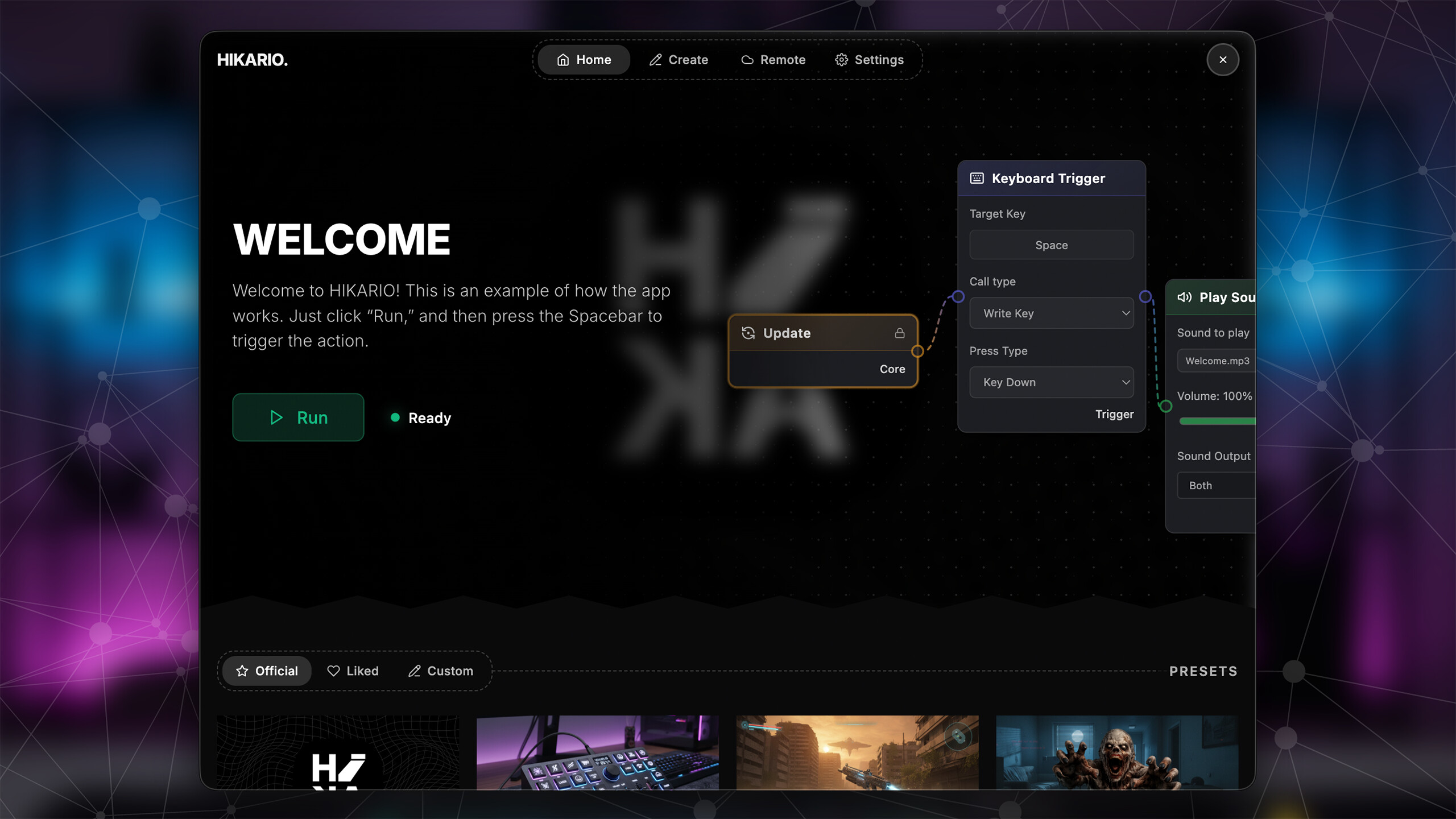 HIKARIO. screenshot 1