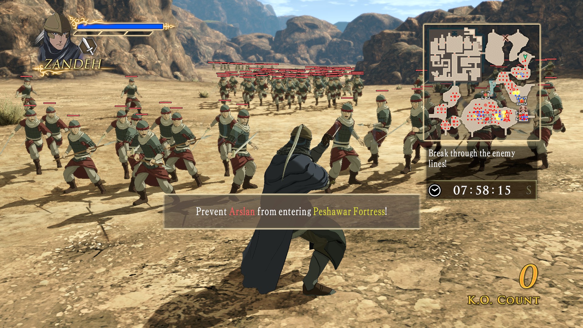 ARSLAN - Scenario Set 3 screenshot 1