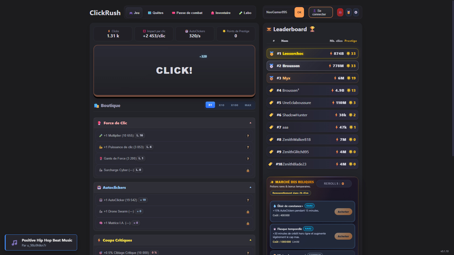 ClickRush screenshot 3